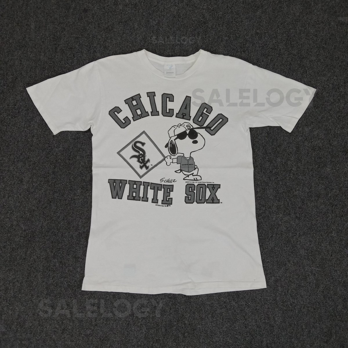 Vintage 90's Snoopy X Chicago White Sox Tshirt_424