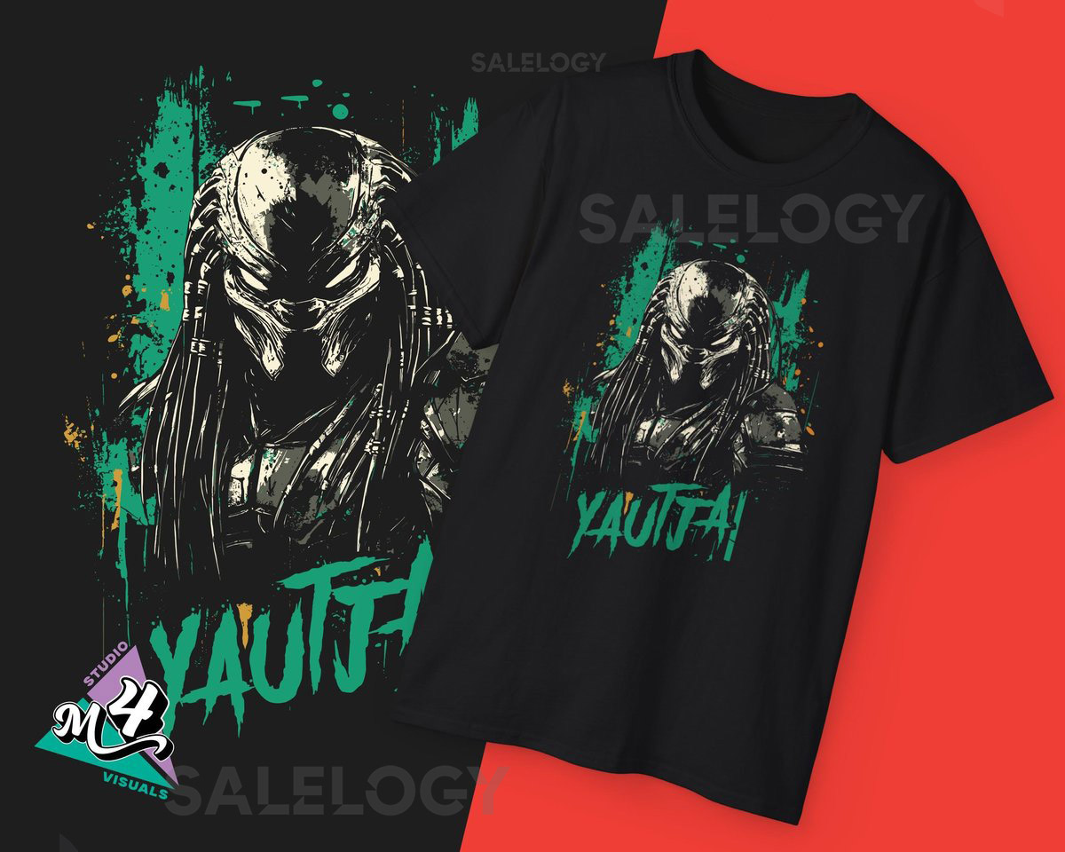 Predator Graphic Tee Ultra Cotton Movie Fan Shirt_403