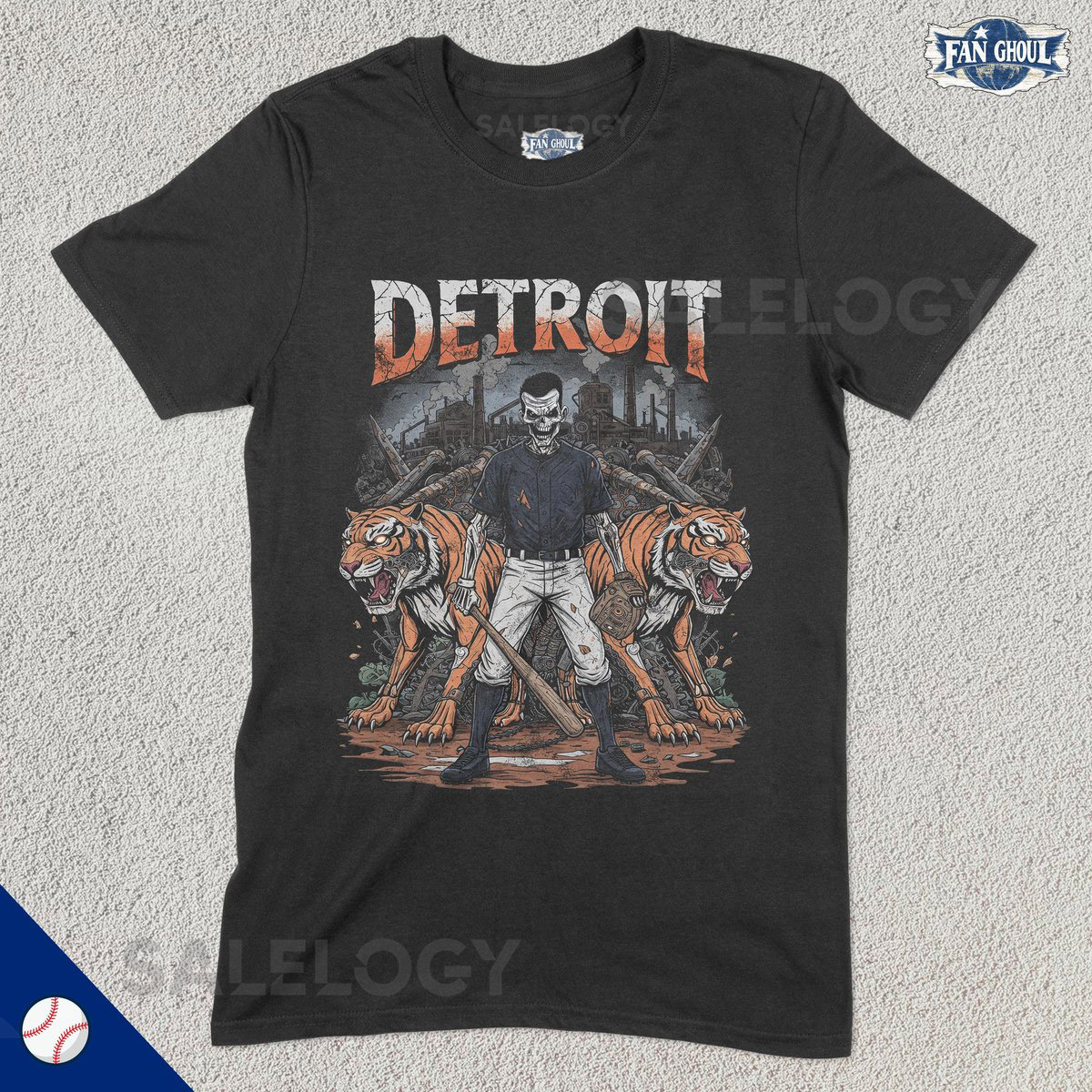 Detroit Baseball Shirt Michigan Baseball Sports Team Clothing Baseball Fan Gift Baseball Lover Apparel Vintage Baseball Tiger_130