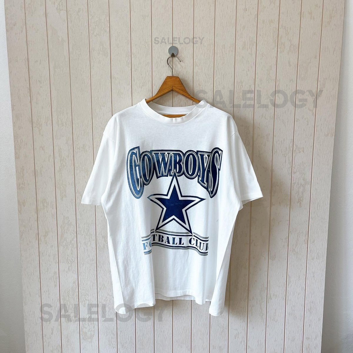 Vintage 90s Dallas Cowboys T-Shirt - NFL Football - Size L_504