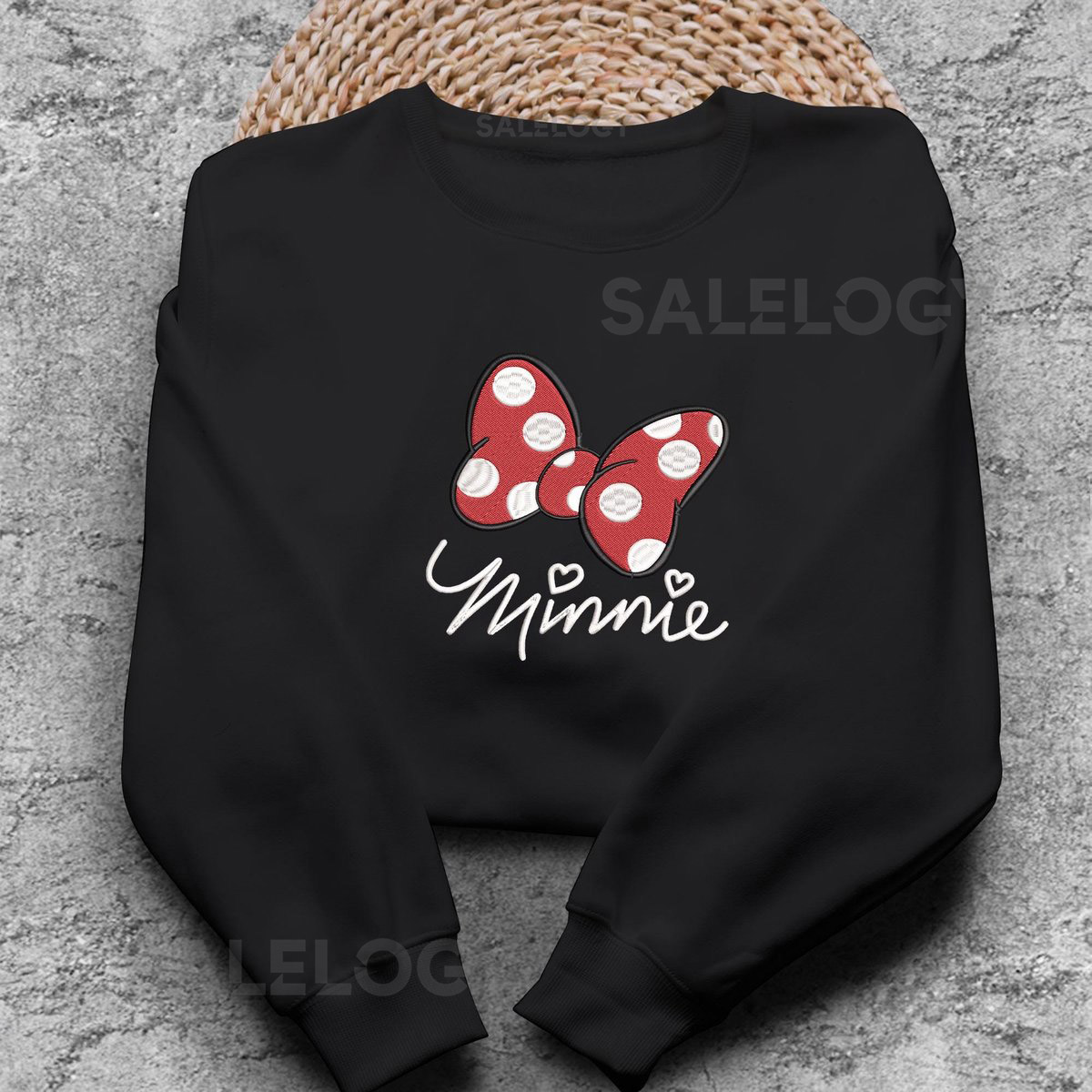 Cute Minnie Mouse Classic Sketch Cute Vintage Embroidered Sweatshirt Retro Trip Shirt Vintage Minnie Sweater Friend Shirt Trip_31