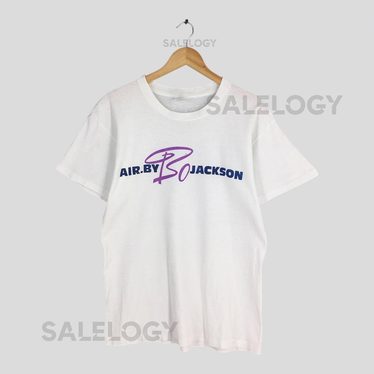 Vintage 90s Nike Air Bo Jackson White T shirt Medium Bo Jackson Im An Athlete Print Shirt Chicago White Sox Baseball Outfielder MLB Tees M_440