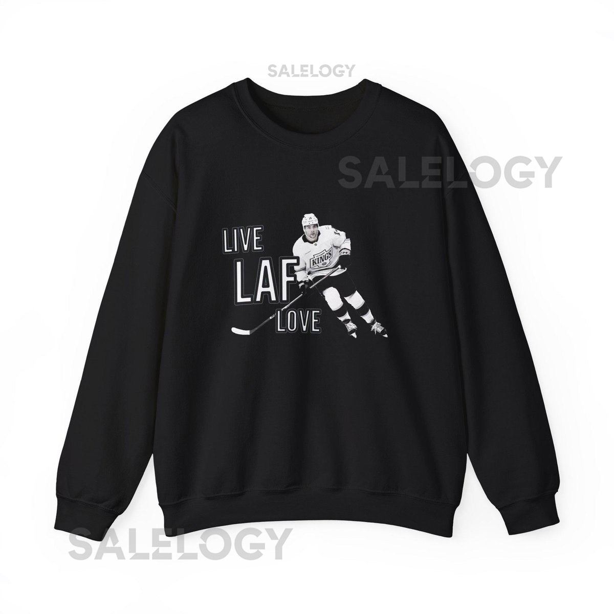 Alex Laferriere LA Kings Live Laf Love Sweatshirt -- Los Angeles Kings Sweatshirt - Unhinged - Unisex Oversized Sweatshirt_6