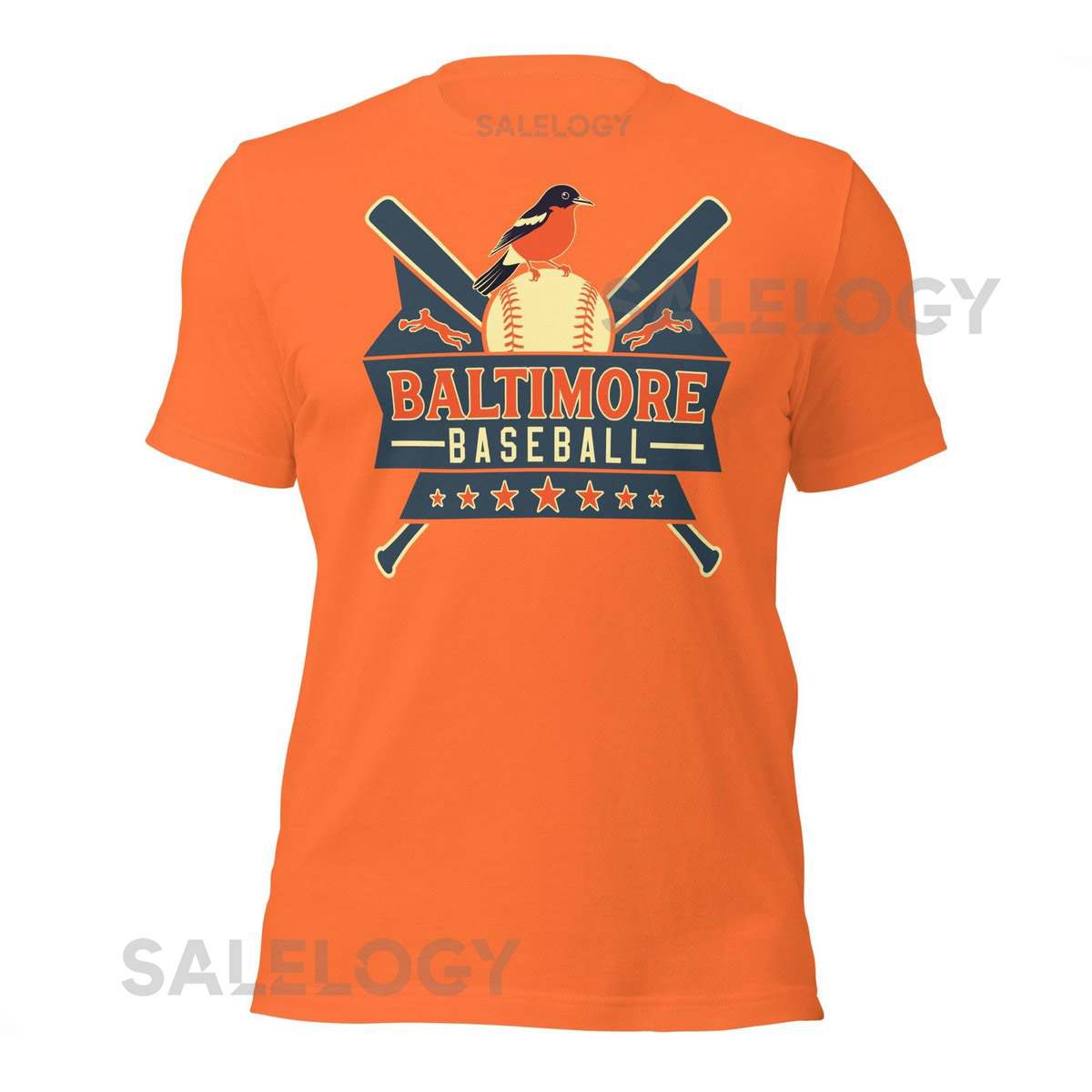 Vintage Baltimore Baseball T-Shirt Retro Sports Fan Apparel_632