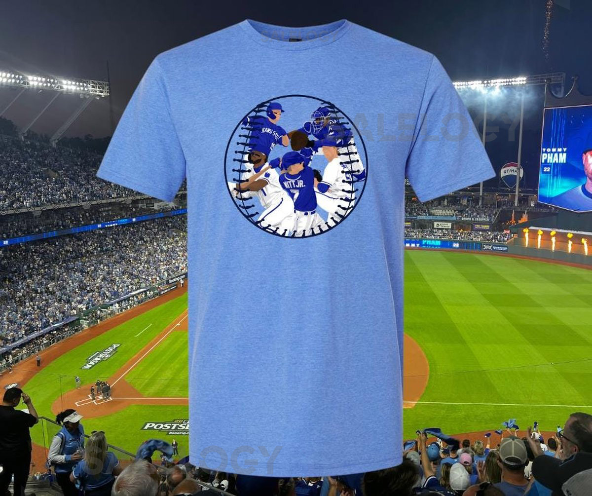 KC Royals Players Baseball Tee_517