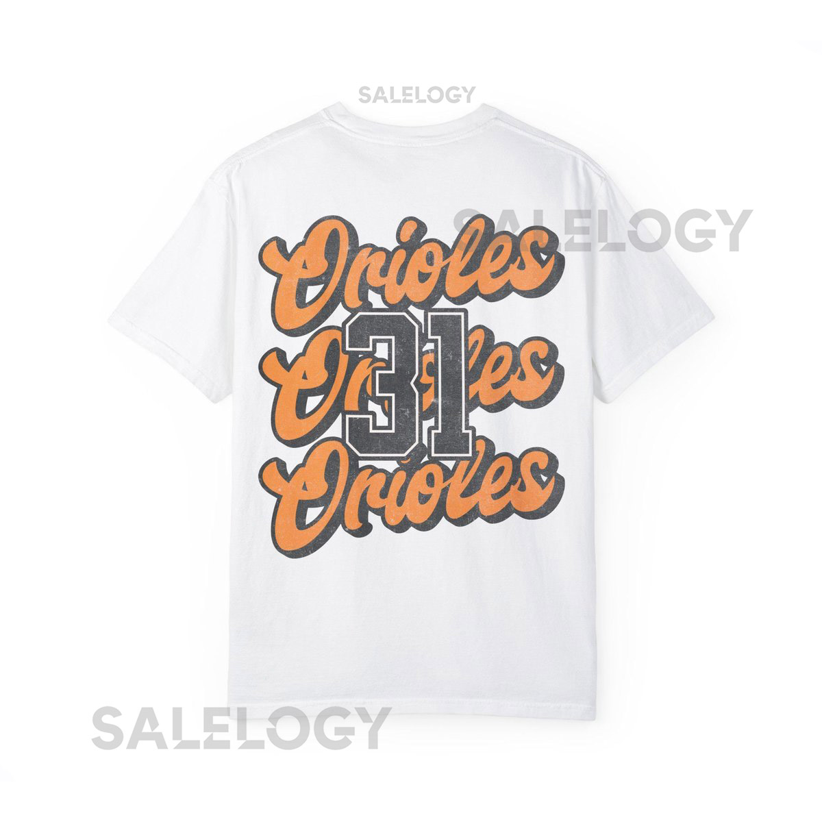 Vintage Orioles T-Shirt Personalized Baseball Shirt Retro Style Tee Customizable MLB Fan Apparel Sports Gift Orioles Game Day_708