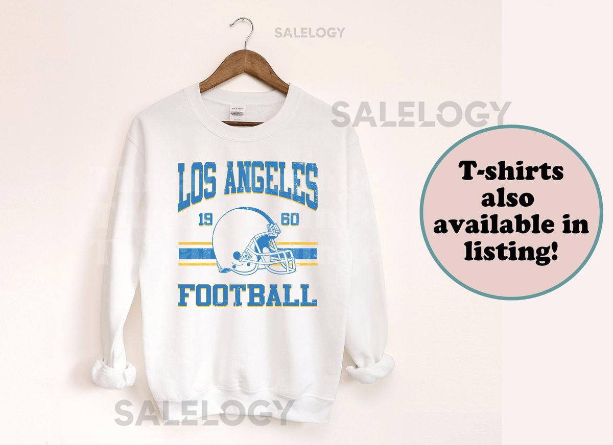 Vintage Los Angeles Crewneck Sweatshirt T-Shirt Vintage Tee shirt T-shirt gifts for her For Him DTG Football Fans Gifts Game_137