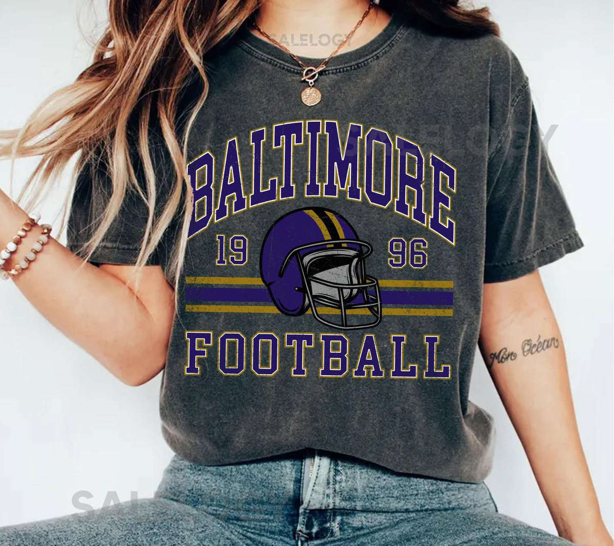Comfort Colors Vintage 1996 Baltimore Ravens T-shirt Vintage Baltimore Ravens Tshirts Football Tshirtsgift for fan Tshirts_596