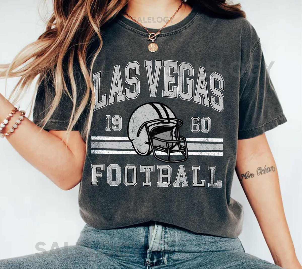 Comfort Colors Las Vegas Football T-shirt Football shirt Las Vegas T-Shirt Football Tee Gift Shirt Football Shirt Vintage Shirt_108