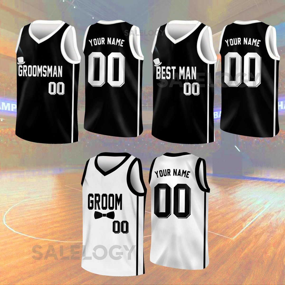 Custom Groom Groomsmen Basketball Jersey Personalized Best Man Jersey Basketball Jersey For Engagement Wedding Bachelor Party Jersey_181