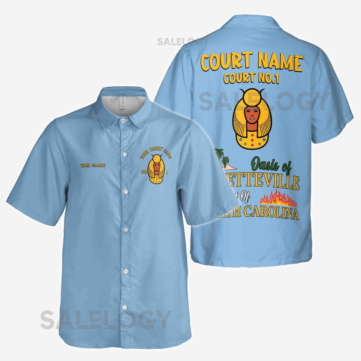 Personalized DOI York Rite Daughter Of Isis Mason Button Down Shirt S-5XL_232