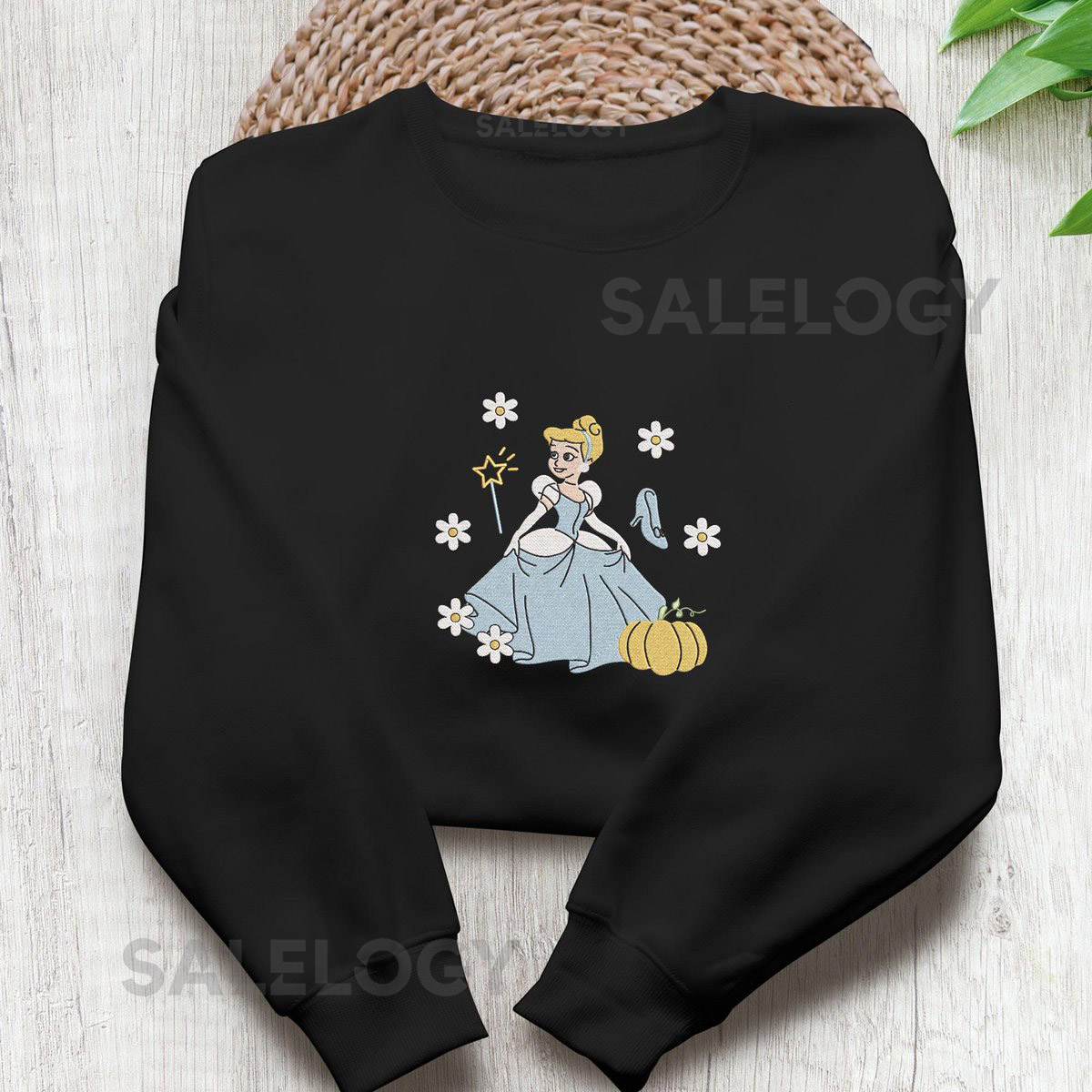 Princess Embroidery Sweatshirt Magical Land Embroidery Shirt Princess Family Embroidery Girl Shirt_111