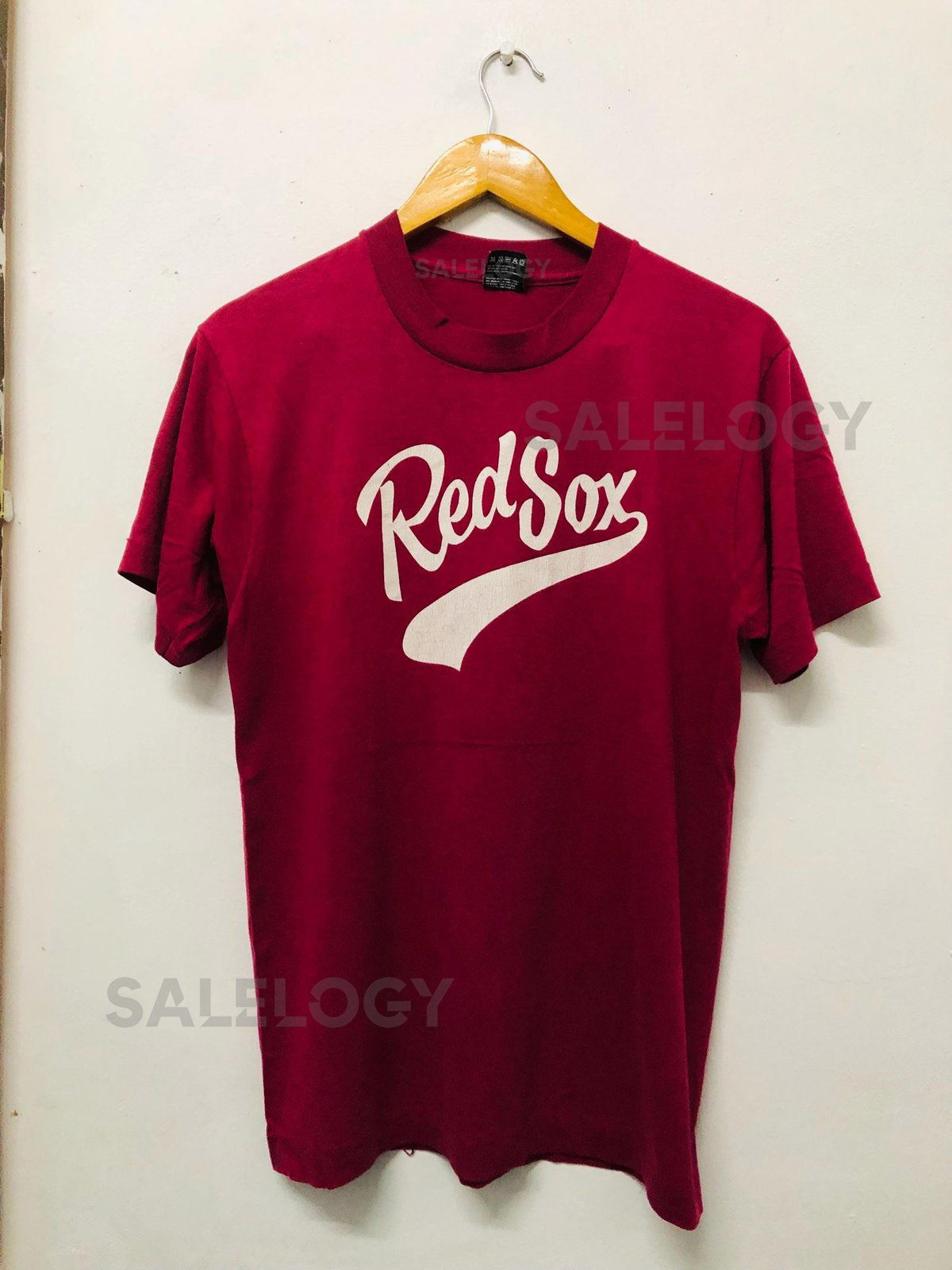 Vintage Original 90s Red Sox T-Shirt Baseball 90s American Sport 90s Streetwear Team Red M_707