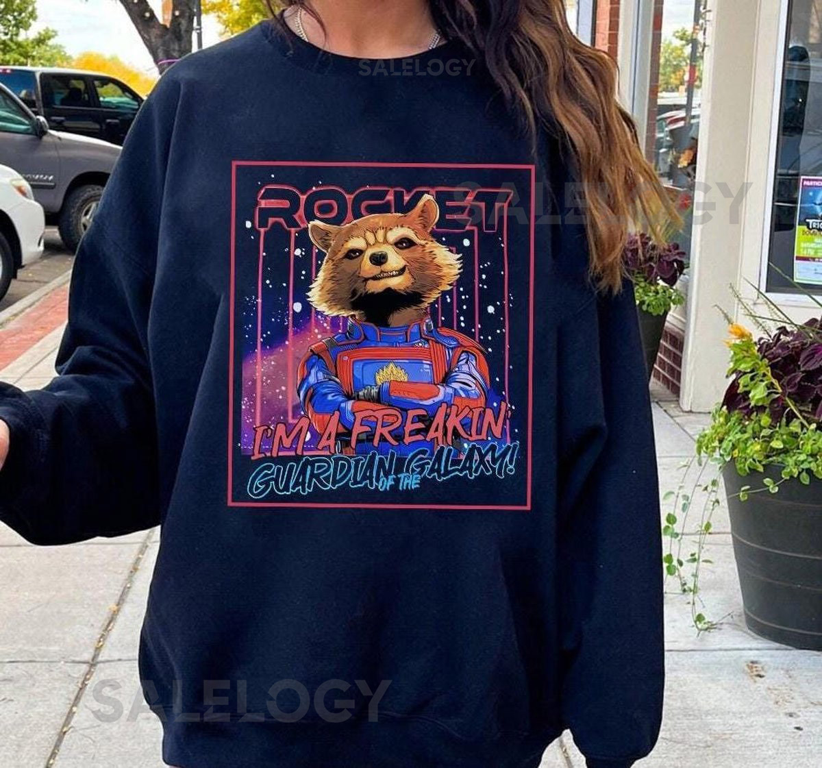 Marvel Guardians Of The Galaxy Rocket I Am Freakin Retro Shirt Rocket Raccoon Shirt Disneyland Family Matching Shirt Marvel Holiday Gift_617