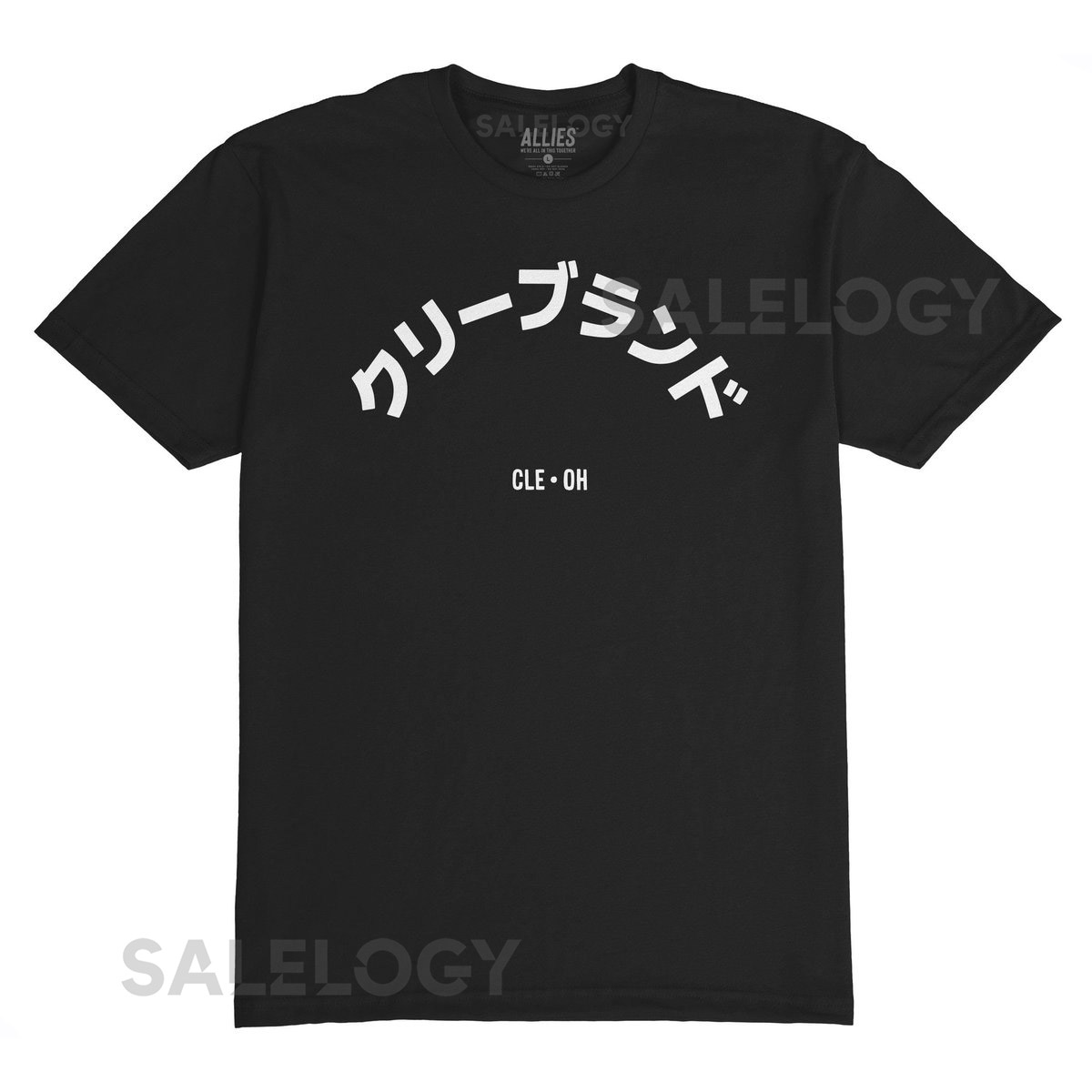 Cleveland Shirt With Japanese Text Unisex Cleveland Graphic Tee For Men Classic City T Shirt Gift For Cleveland Fans And Ohio Natives_339