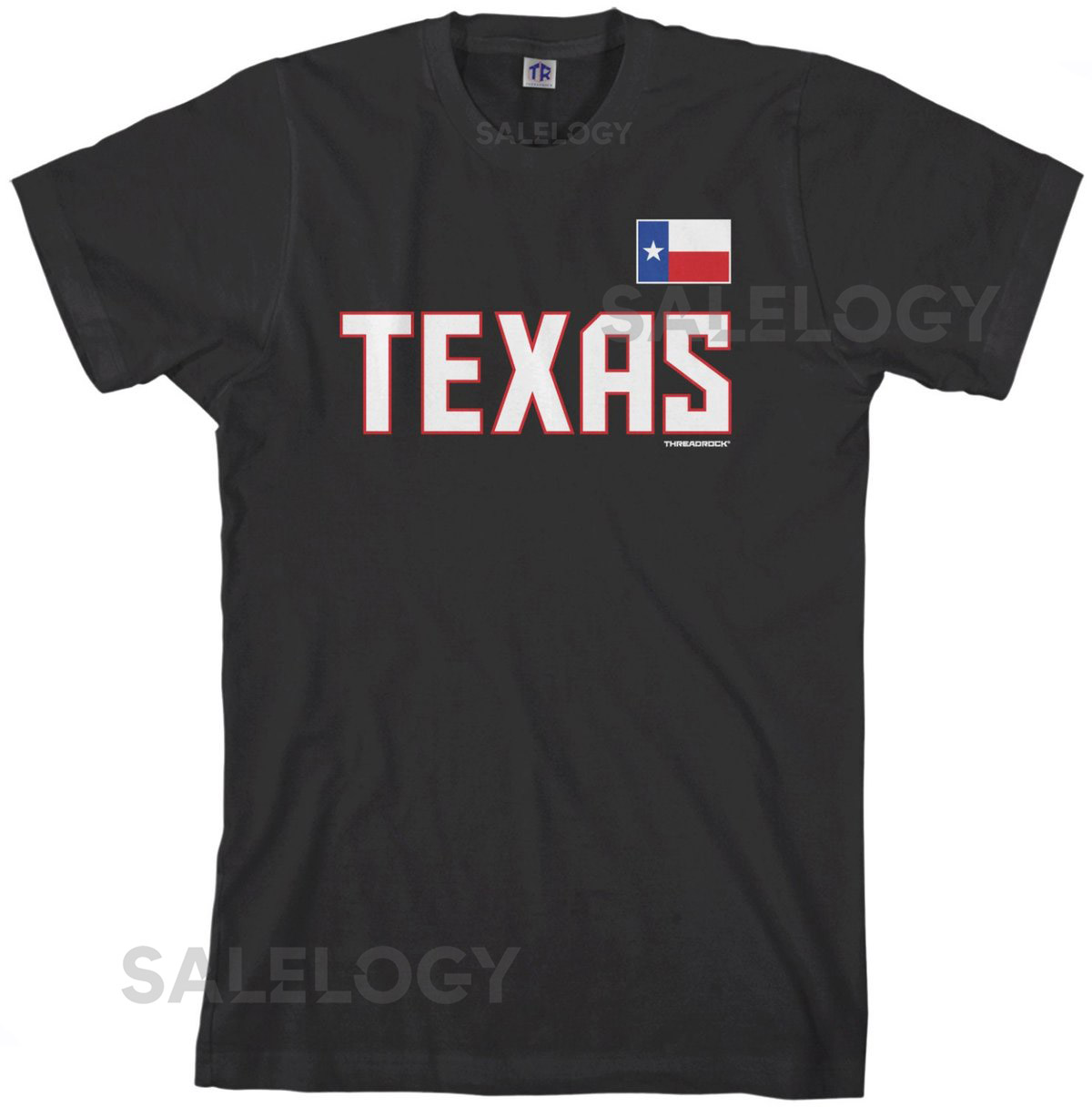 Team Texas Men's T-shirt Texan Lone Star State Flag Houston Dallas Austin San Antonio - T_854