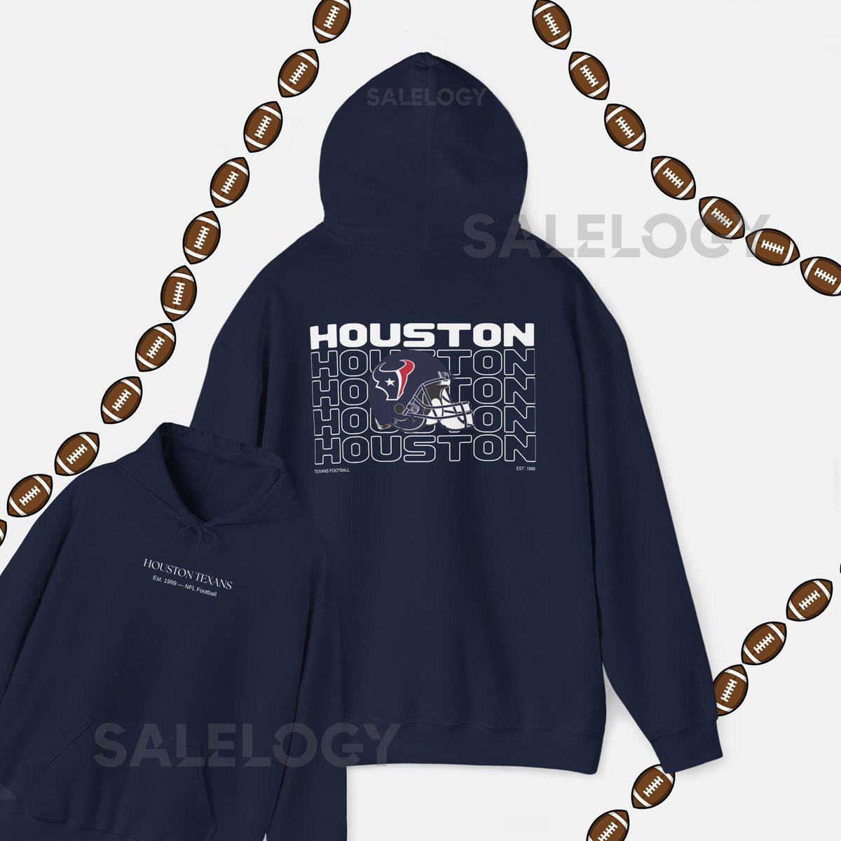 Houston Texans Hoodie C.J. Stroud NFL Football Swea_334