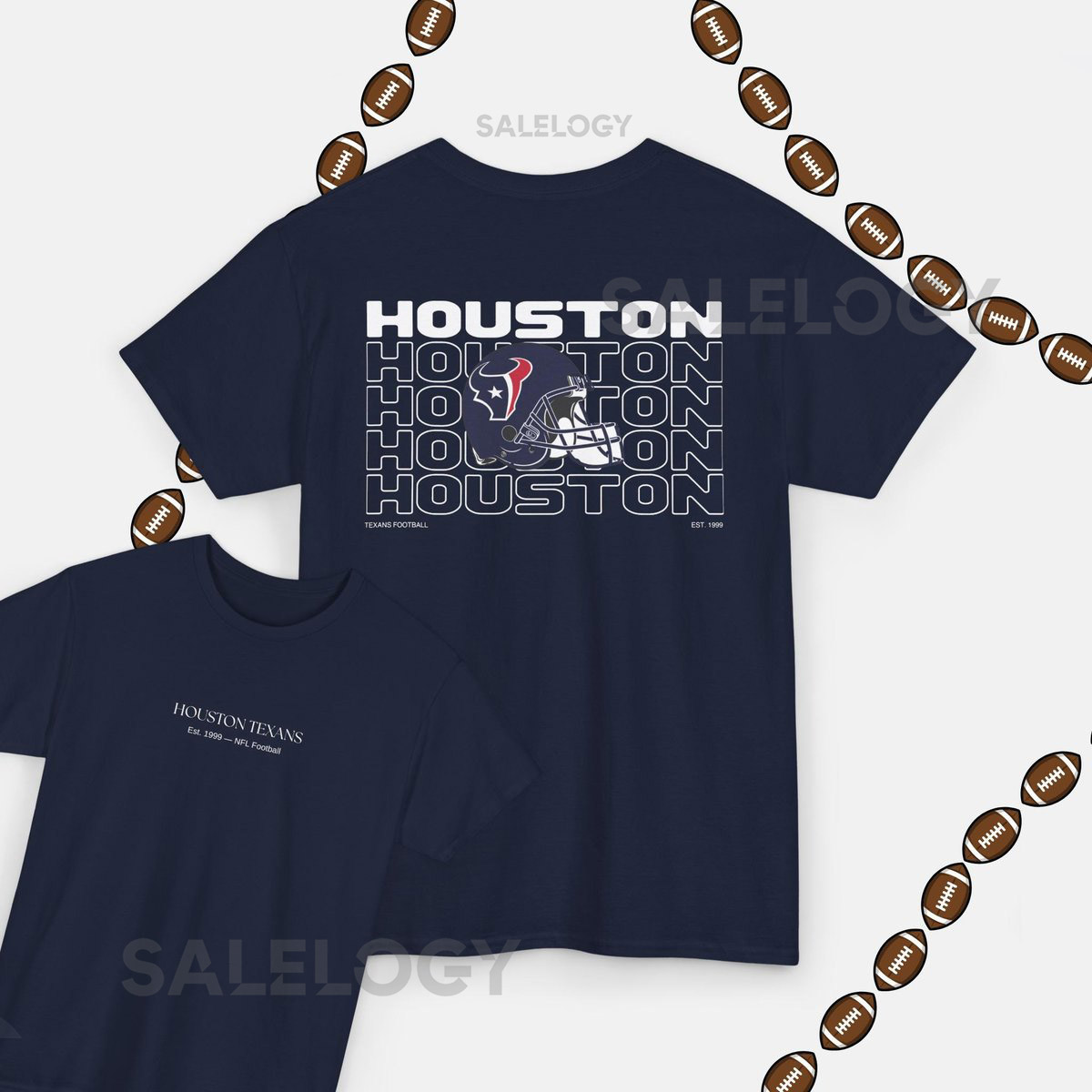 Houston Texans T-Shirt NFL Tee Texans Fo_348