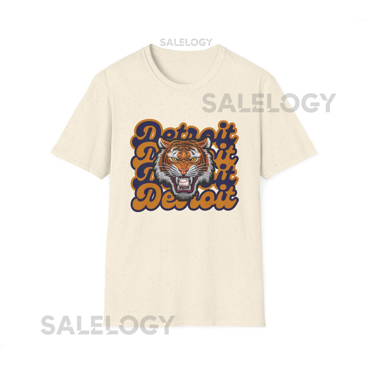 Detroit Baseball Soft Style Unisex T-Shirt Tigers Baseball Tee Father's Day and Mother's Day Gift Baseball Fan Shirt Detroit Tigers_136