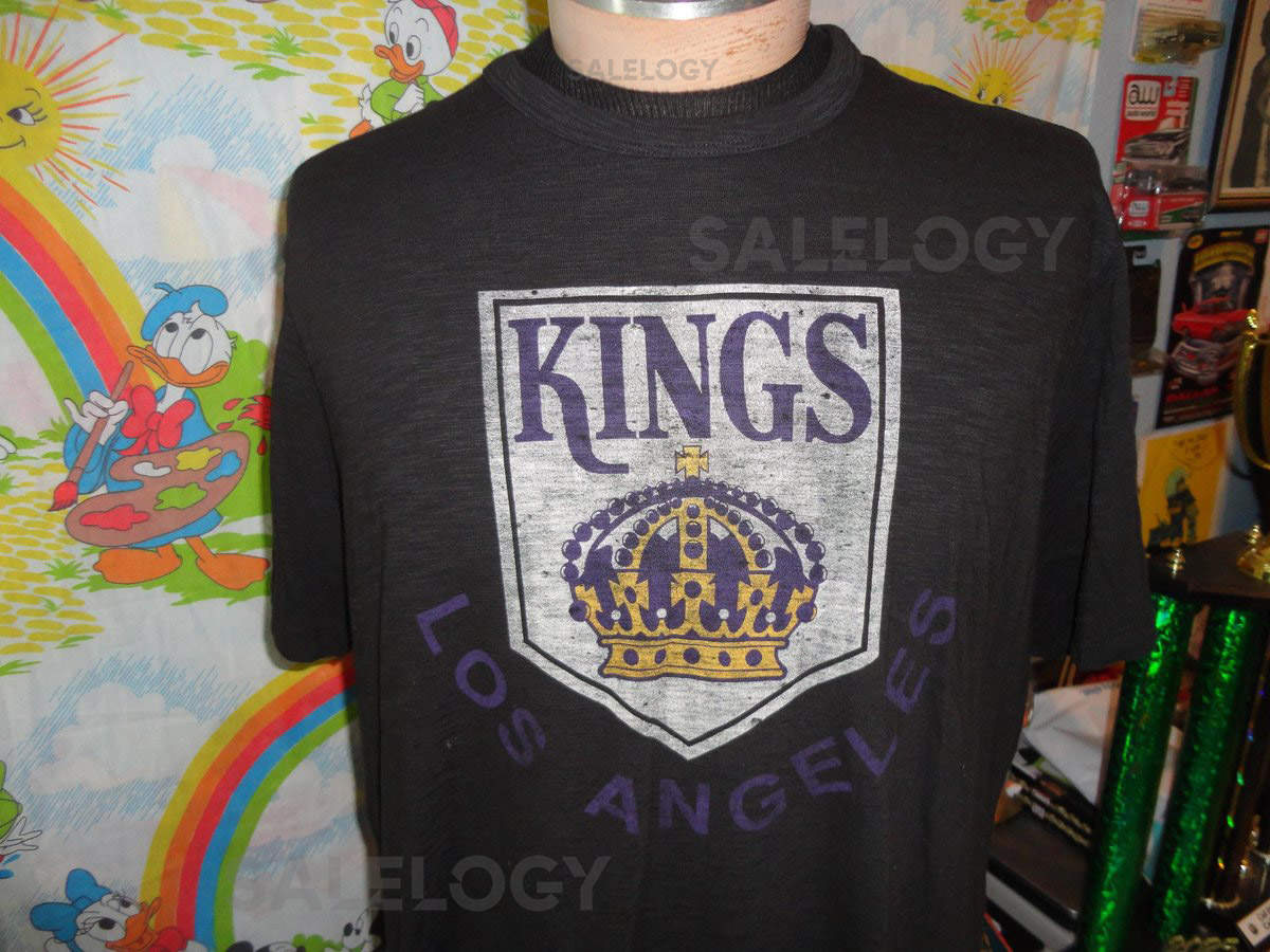Los Angeles Kings Tee NHL Hockey Retro T Shirt XL_291