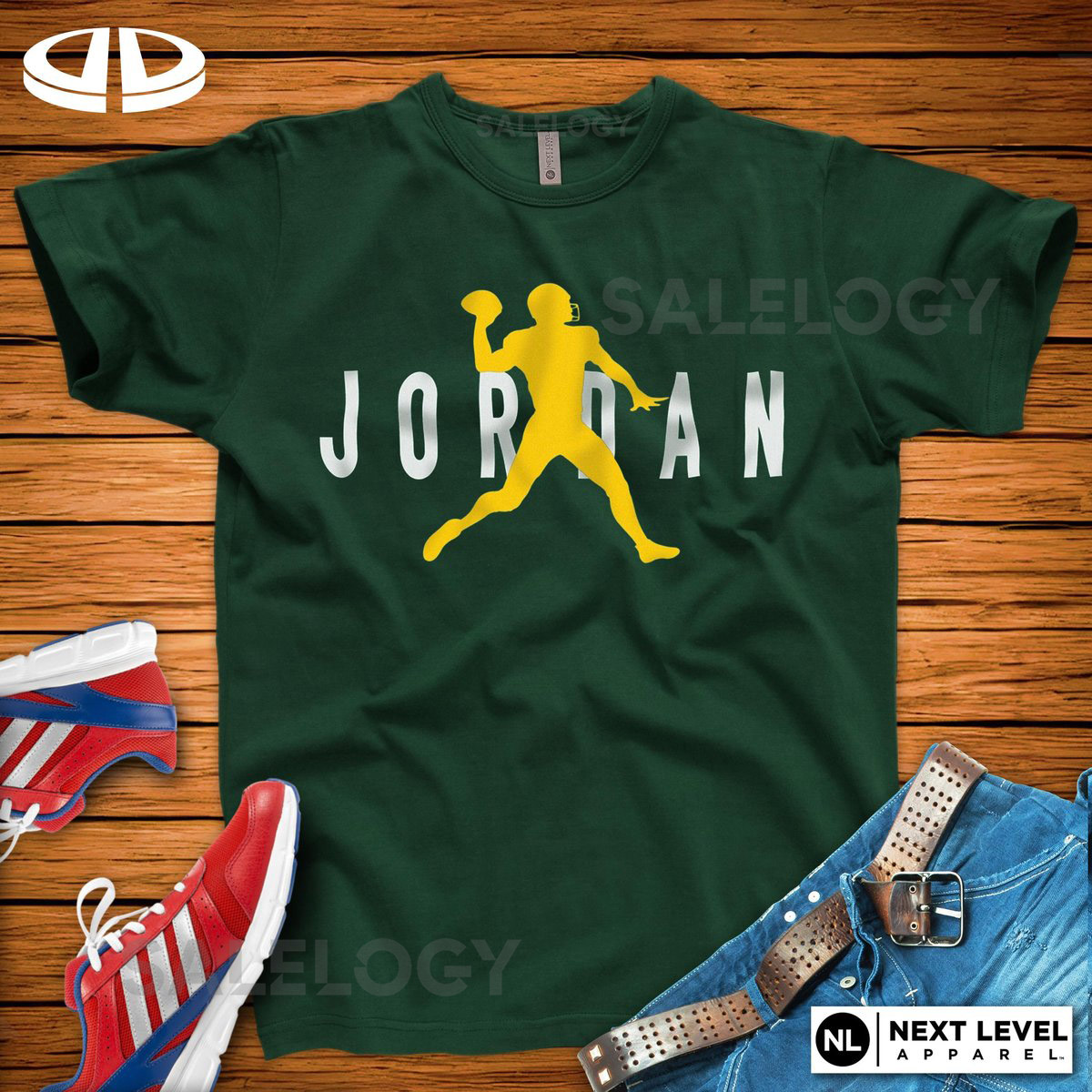 Green Bay Football quotJORDANquot T-Shirt_387
