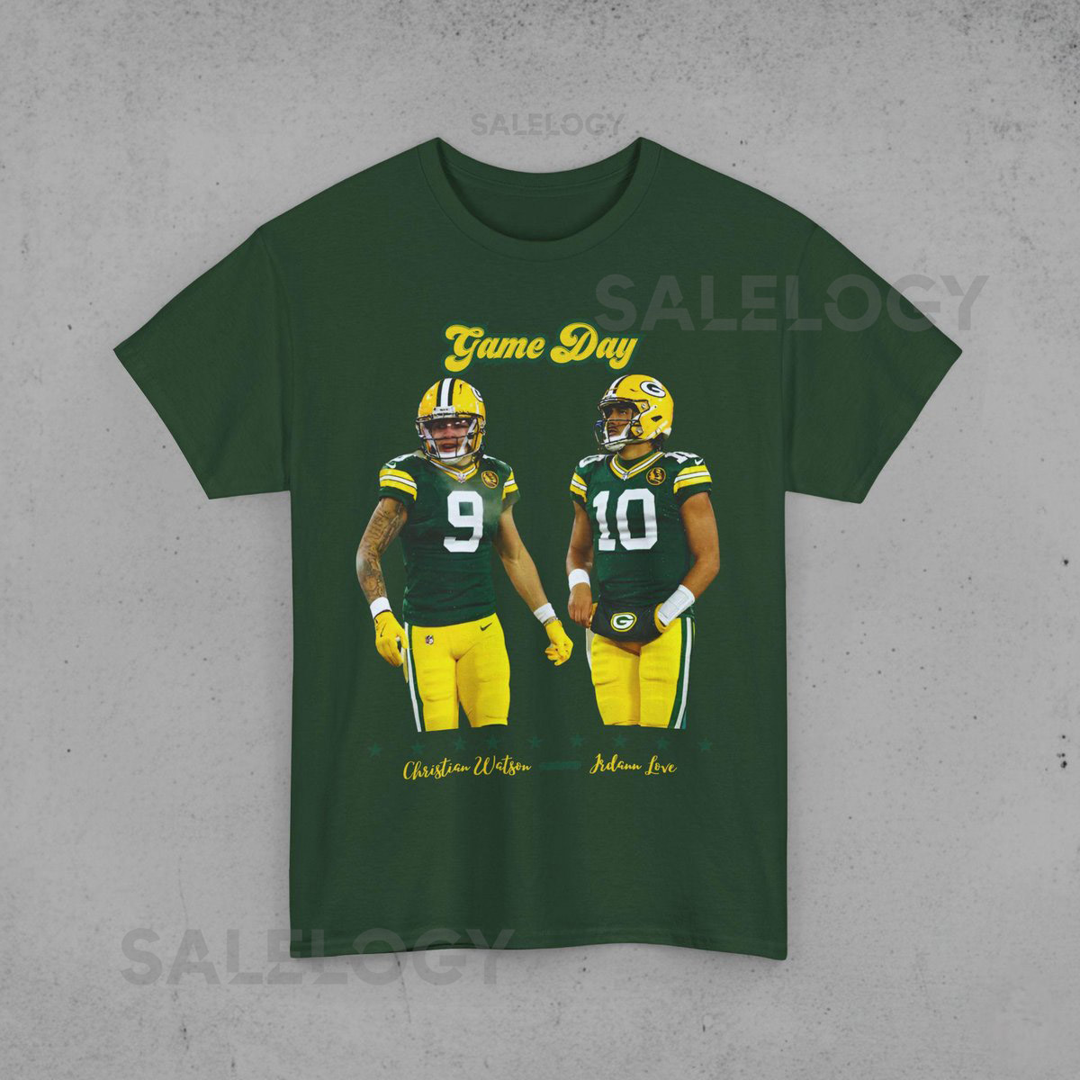 Packers Game Day - Jordan Love - Christian Watson Unisex T-Shirt_622