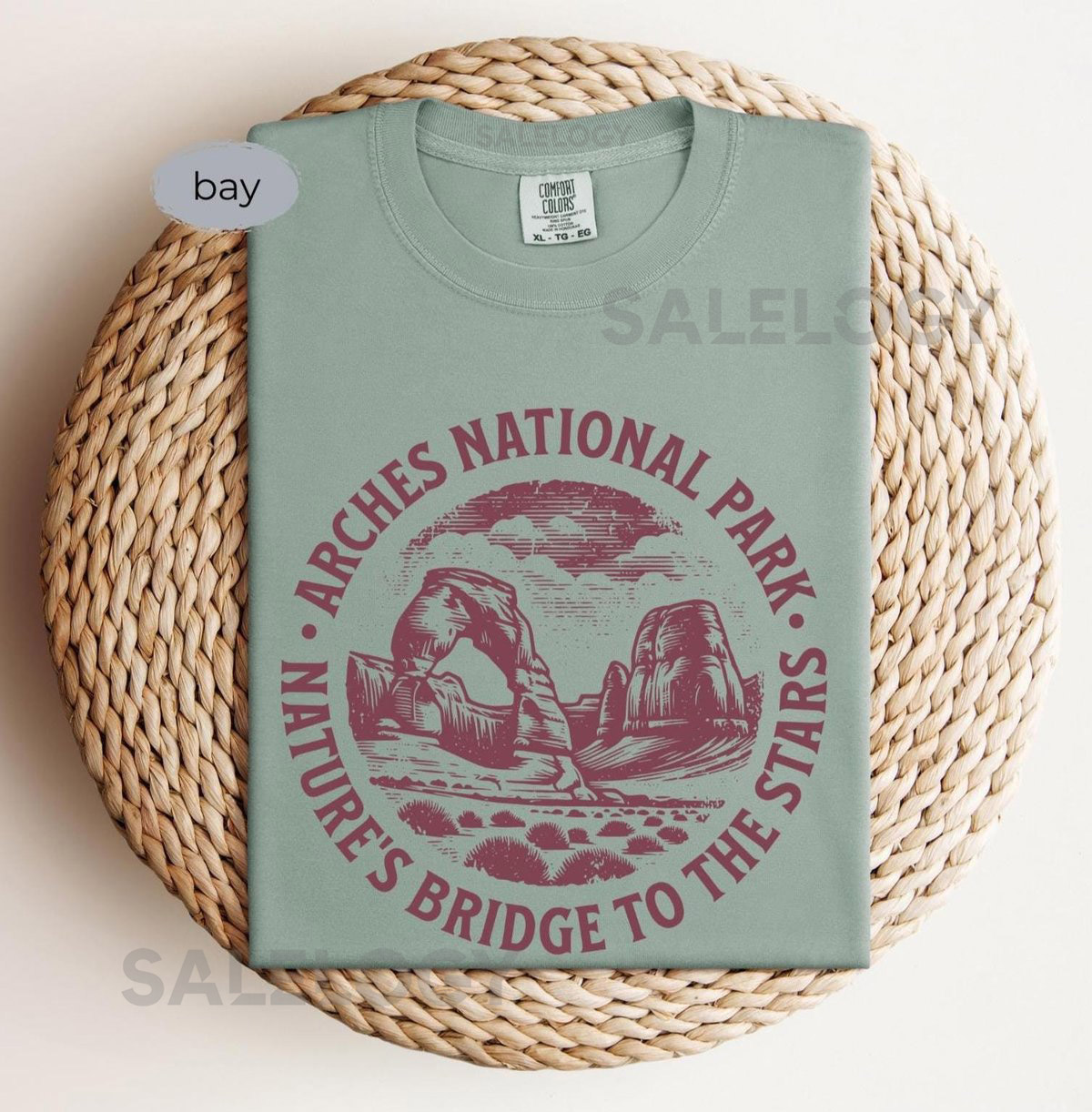 Arches national park shirt unisex utah crewneck sweatshirt utah national parks shirt long sleeve utah souvenir delicate arch utah t shirt_30