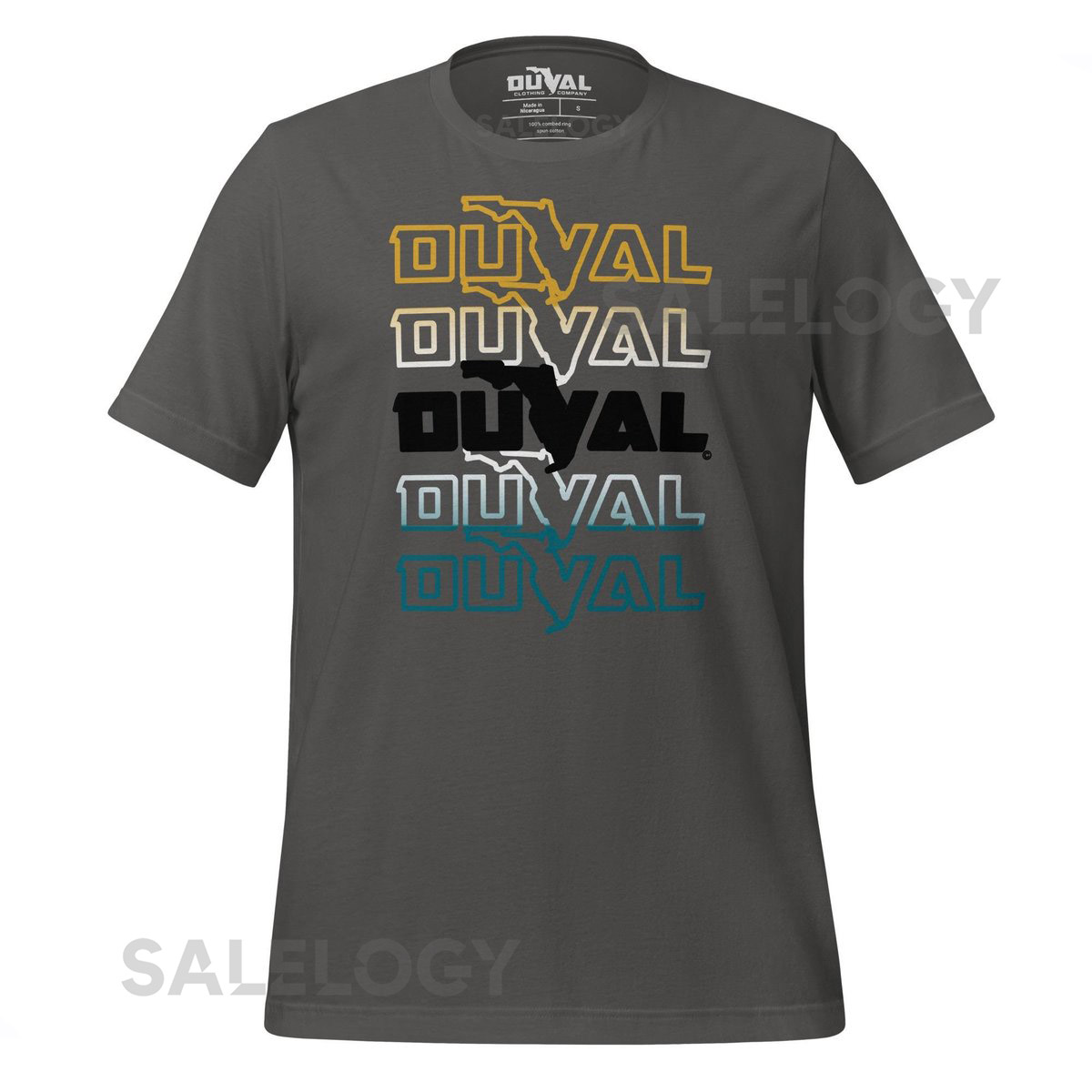 Duval Clothing Co. - Jags Inspired Duval Tee - Duval County Jacksonville - FREE SH_116