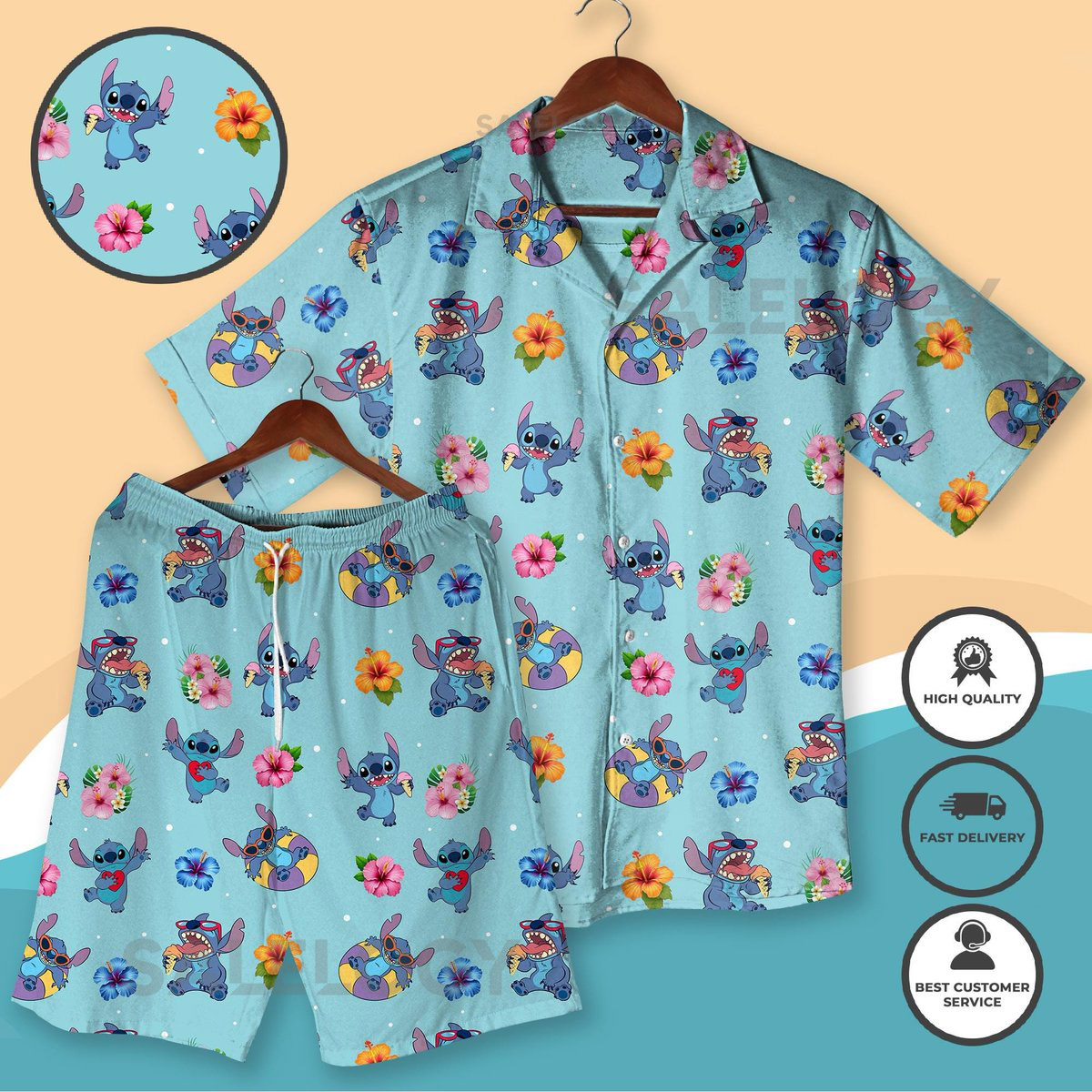 Stitch Hawaiian Shirt Lilo Stitch Hawaiian Shirt Beach Shirt Stitch Summer Shirt Stitch Button Up Family Trip 2025 Shirt_264