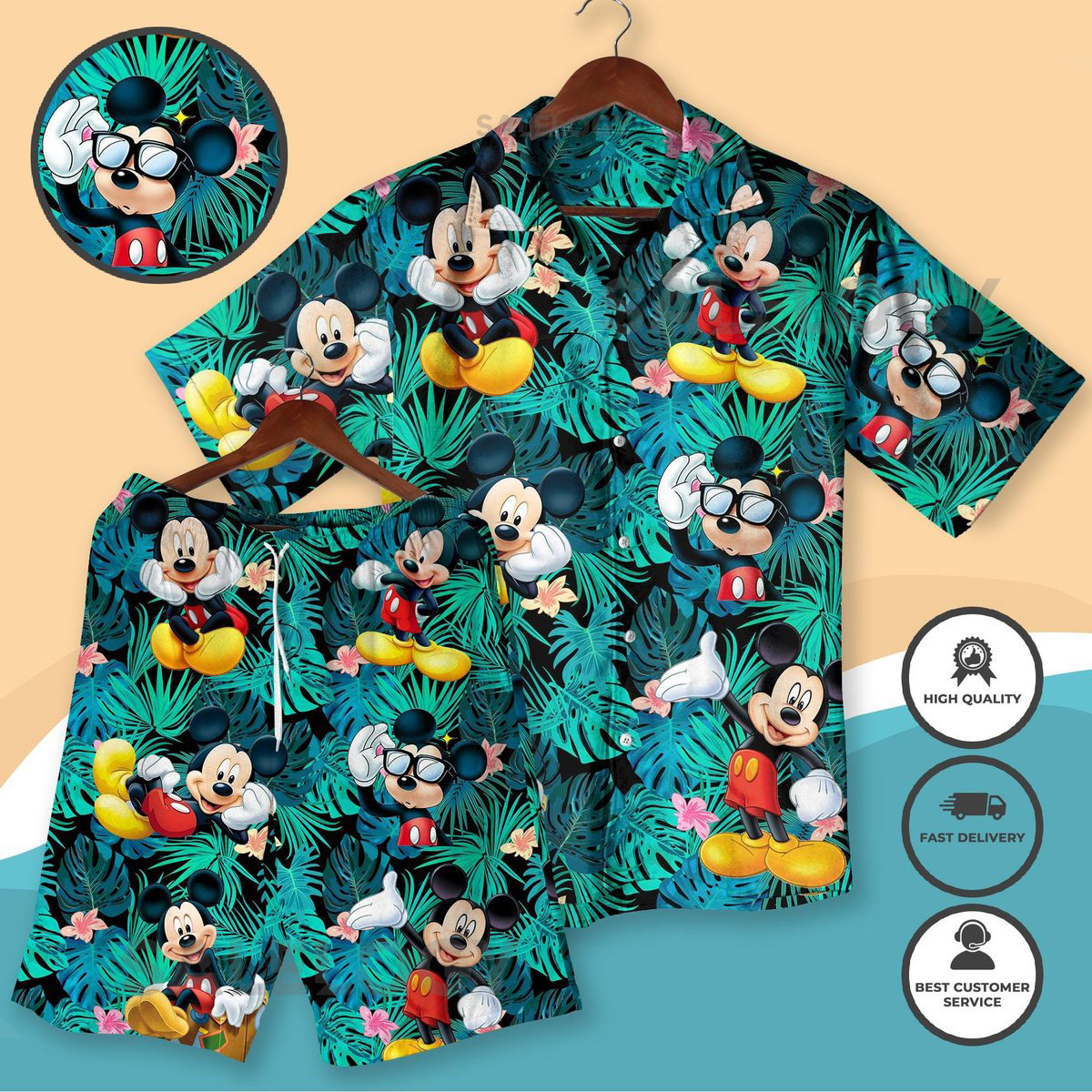 Mickey Minnie Mouse Hawaiian Shirt Summer Beach Trip Family Hawaiian Shirt Mickey Aloha Shirt Hawaiian Trip Shirt_165