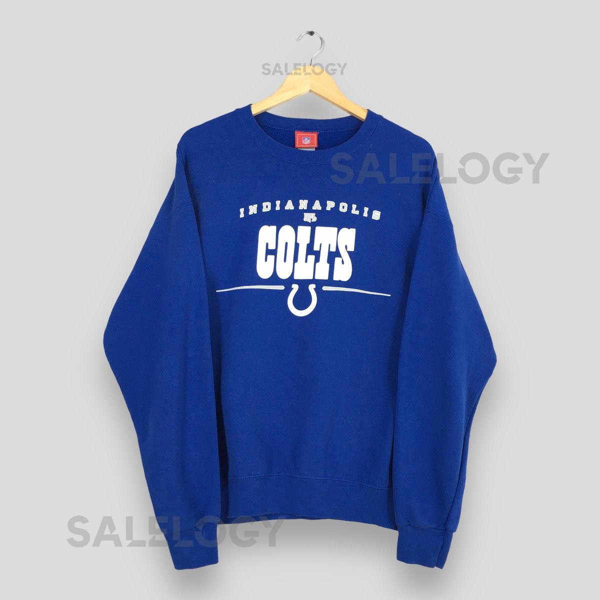 Vintage Indianapolis Colts NFL Sweatshirt XLarge Indianapolis Colts Spell Out Pullover Indianapolis Colts Football Crewneck Colts Swea_983
