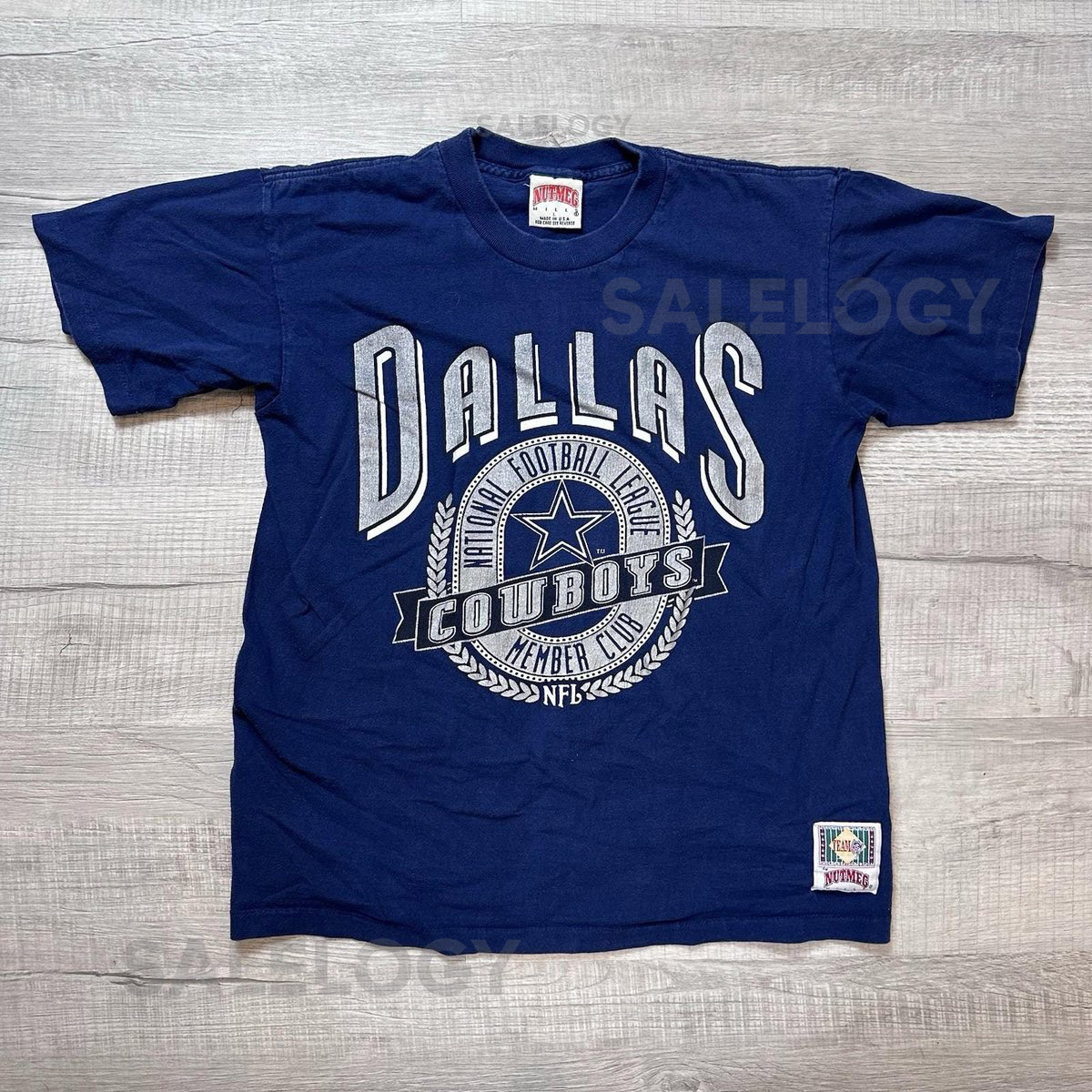 Vintage Dallas Cowboys T-Shirt Youth Large Single Stitch_558
