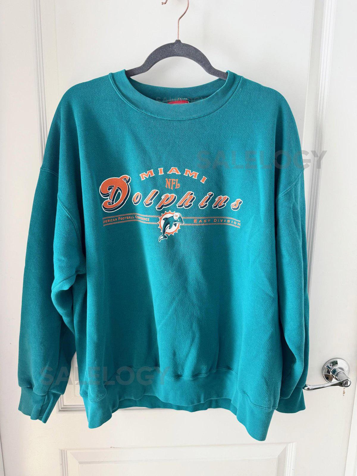 Vintage 90s Miami Dolphins Crewneck sweatshirt_617