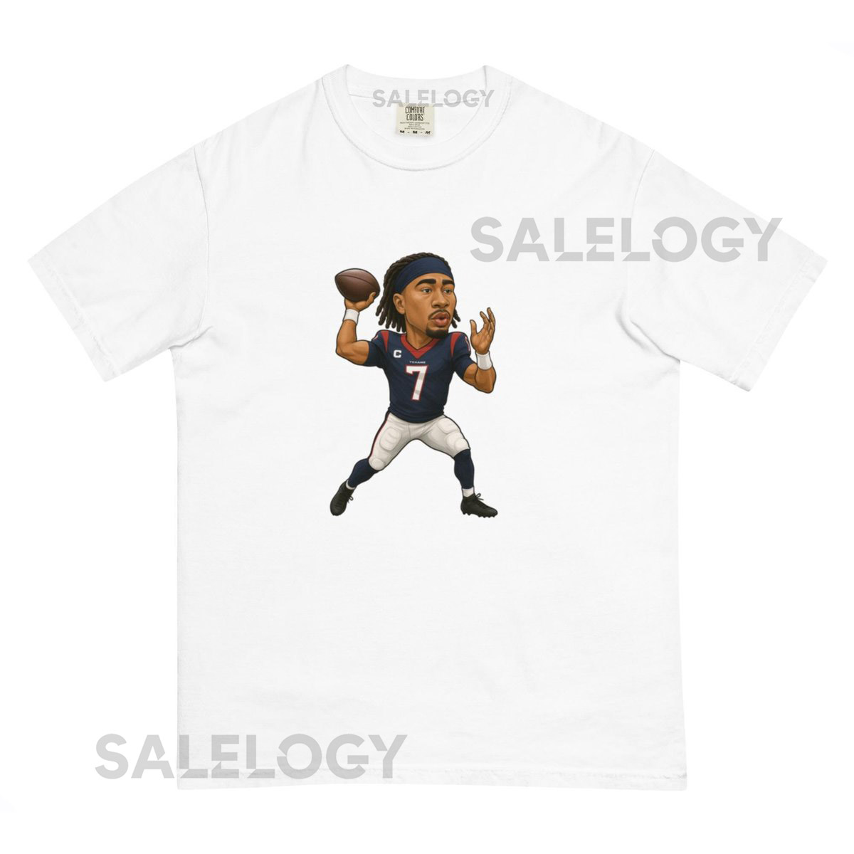 Houston Texans CJ Stroud Unisex garment-dyed heavyweight t_324