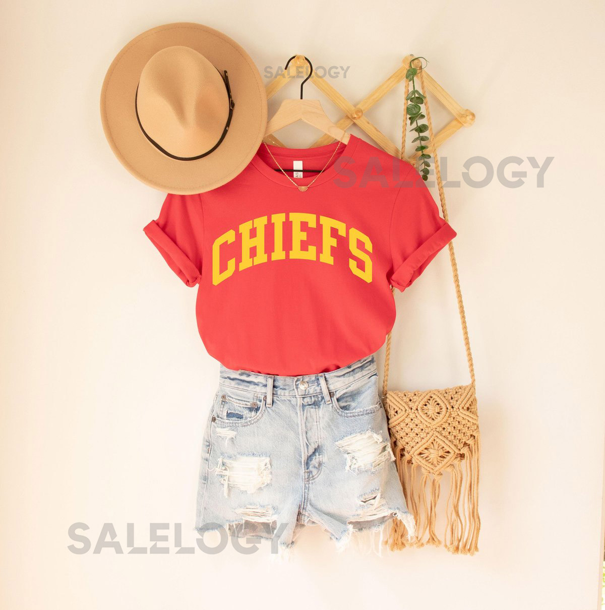 Chiefs T-Shirt Chiefs t-shirt trendy Chiefs shirt Bella Canvas heather red jersey tee unisex cute Chiefs tee class=