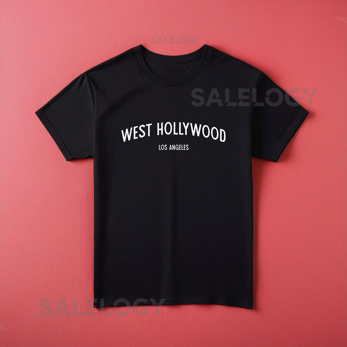 West Hollywood LA Neighborhood T-Shirt Los Angeles Local Merch Gift_442