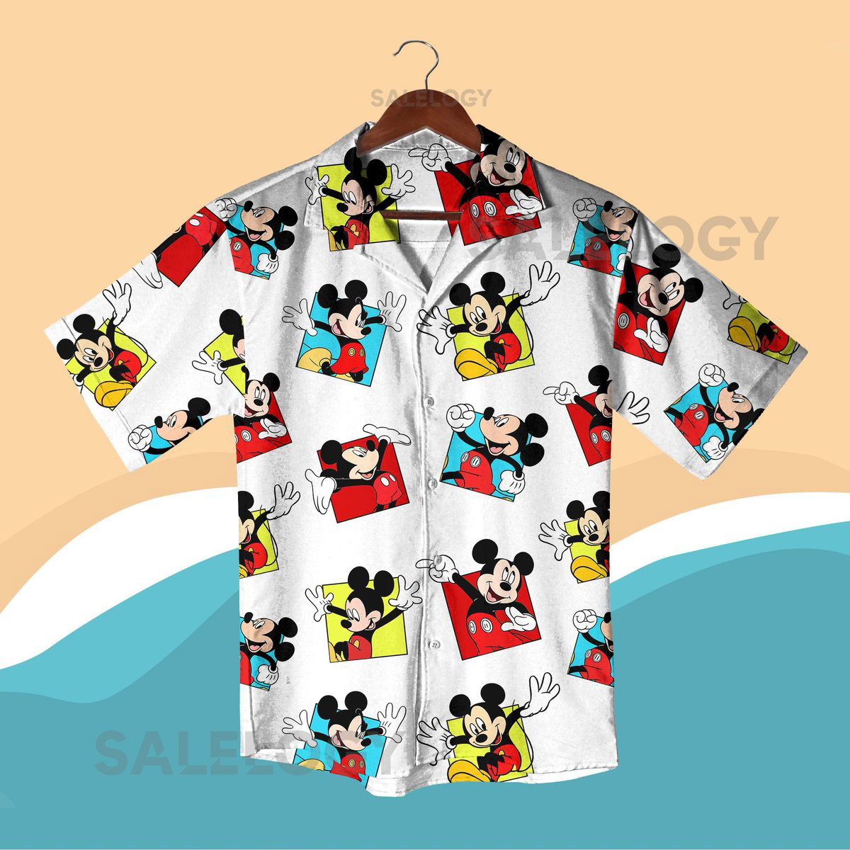 Mickey Hawaii Shirt Mickey Aloha Shirt Hawaiian Shirt Summer Vacation Hawaiian Shirt Mickey Mouse Hawaiian Shirts_153