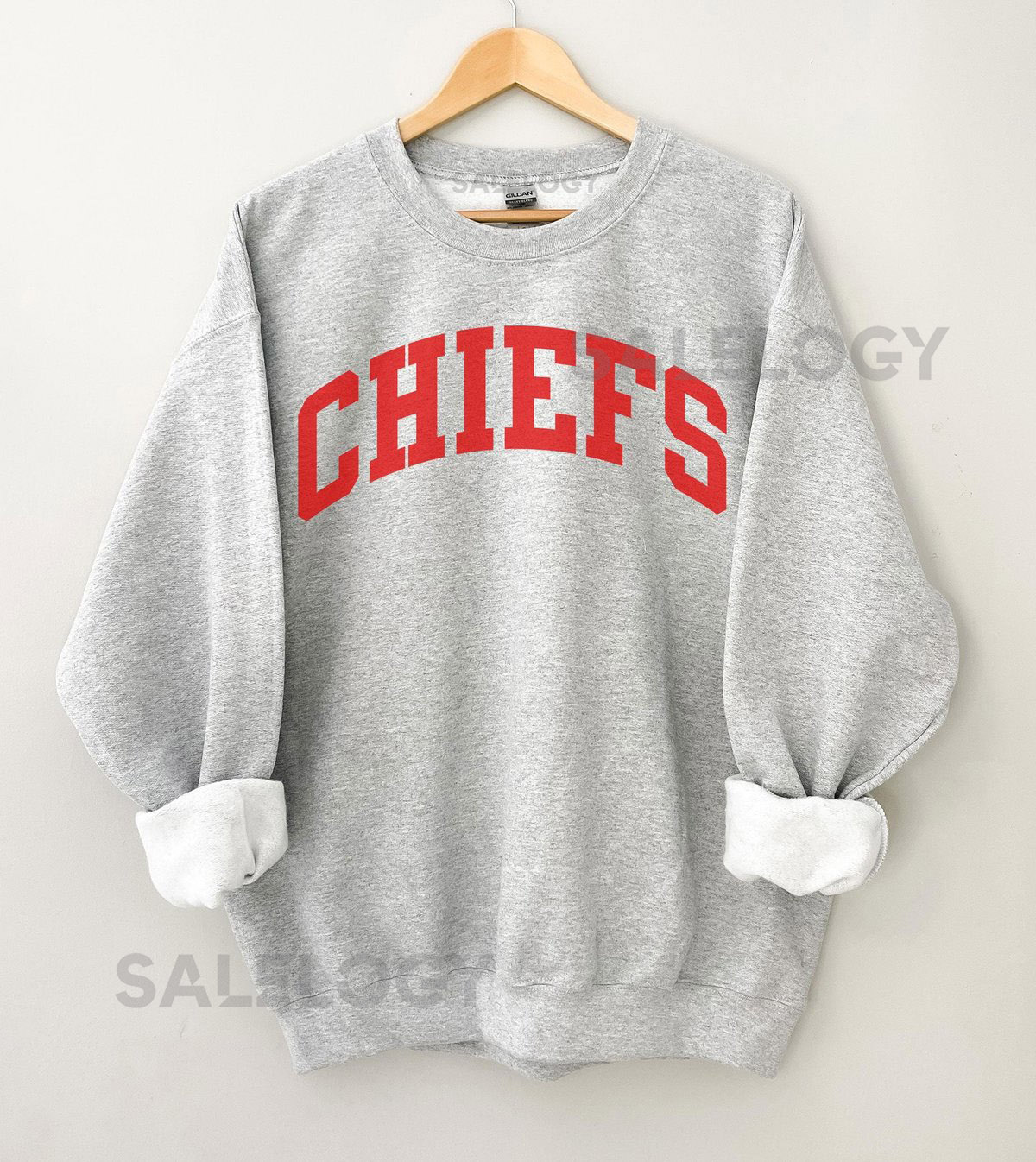 Chiefs Sweatshirt Chiefs T-Shirt Chiefs t-shirt trendy Chiefs shirt Bella Canvas heather red jersey tee unisex cute Chiefs tee_7