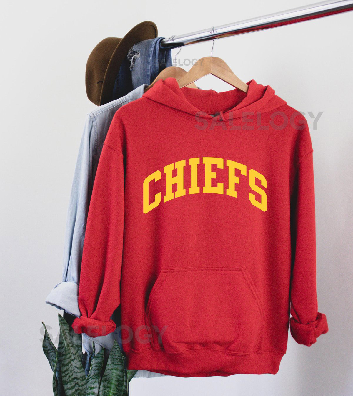 Chiefs Hoodie Chiefs T-Shirt Chiefs t-shirt trendy Chiefs shirt Bella Canvas heather red jersey tee unisex cute Chiefs tee_77