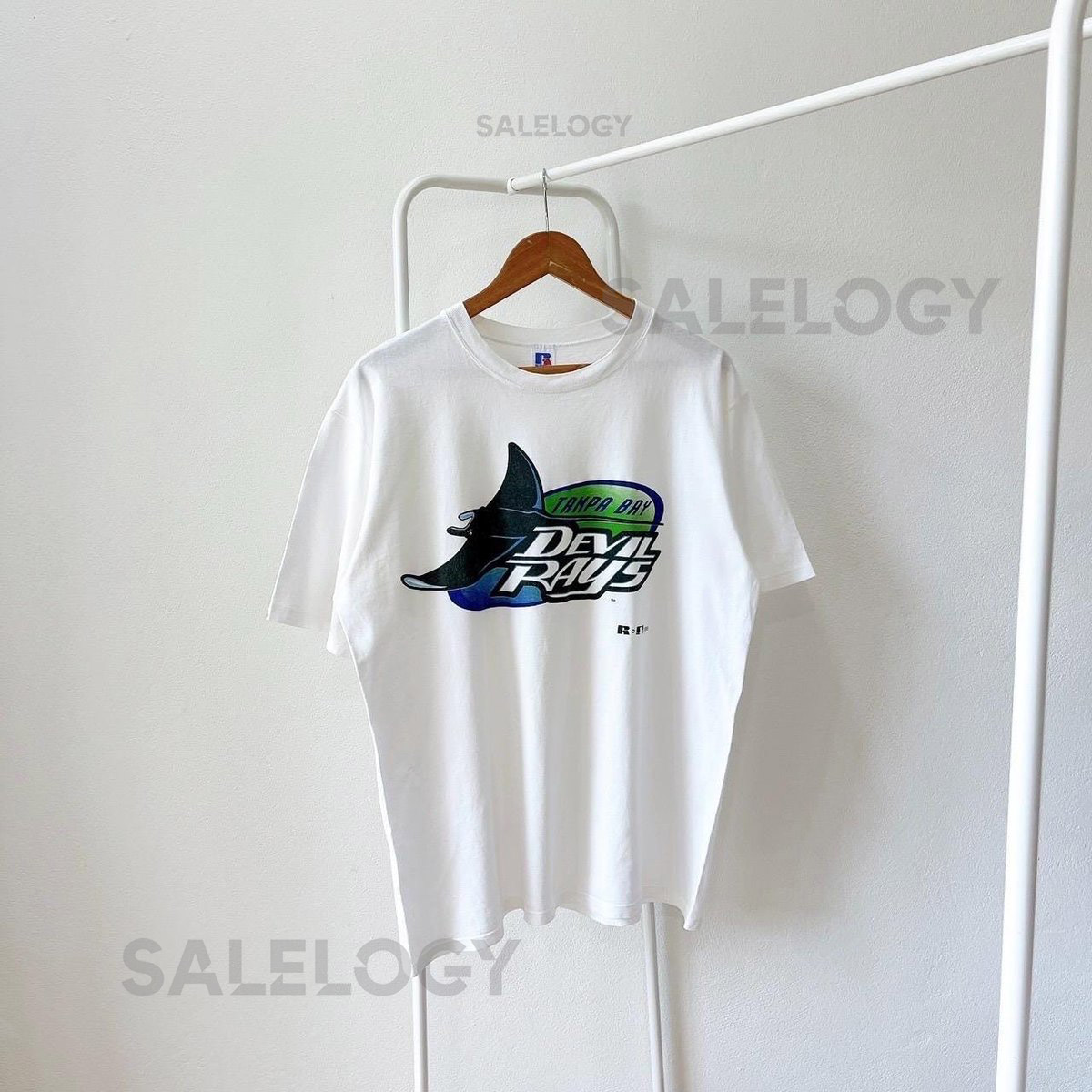 Vintage 90s Tampa Bay Devil Rays Baseball T-Shirt - Russell Made in USA_442