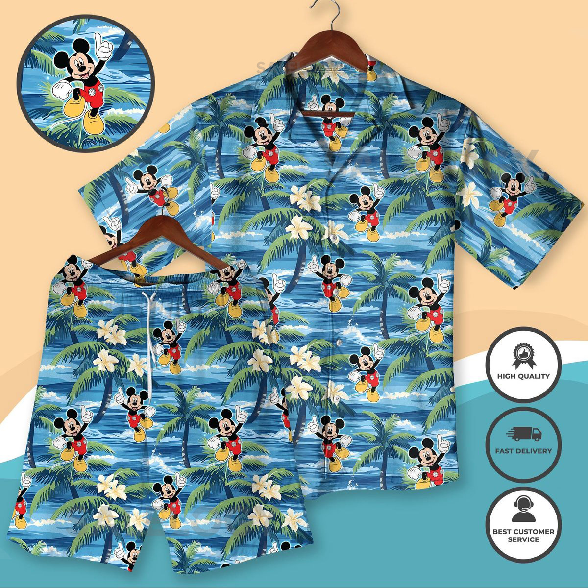 Mickey Hawaii Shirt Mickey Aloha Shirt Hawaiian Shirt Summer Vacation Hawaiian Shirt Mickey Mouse Hawaiian Shirts_155