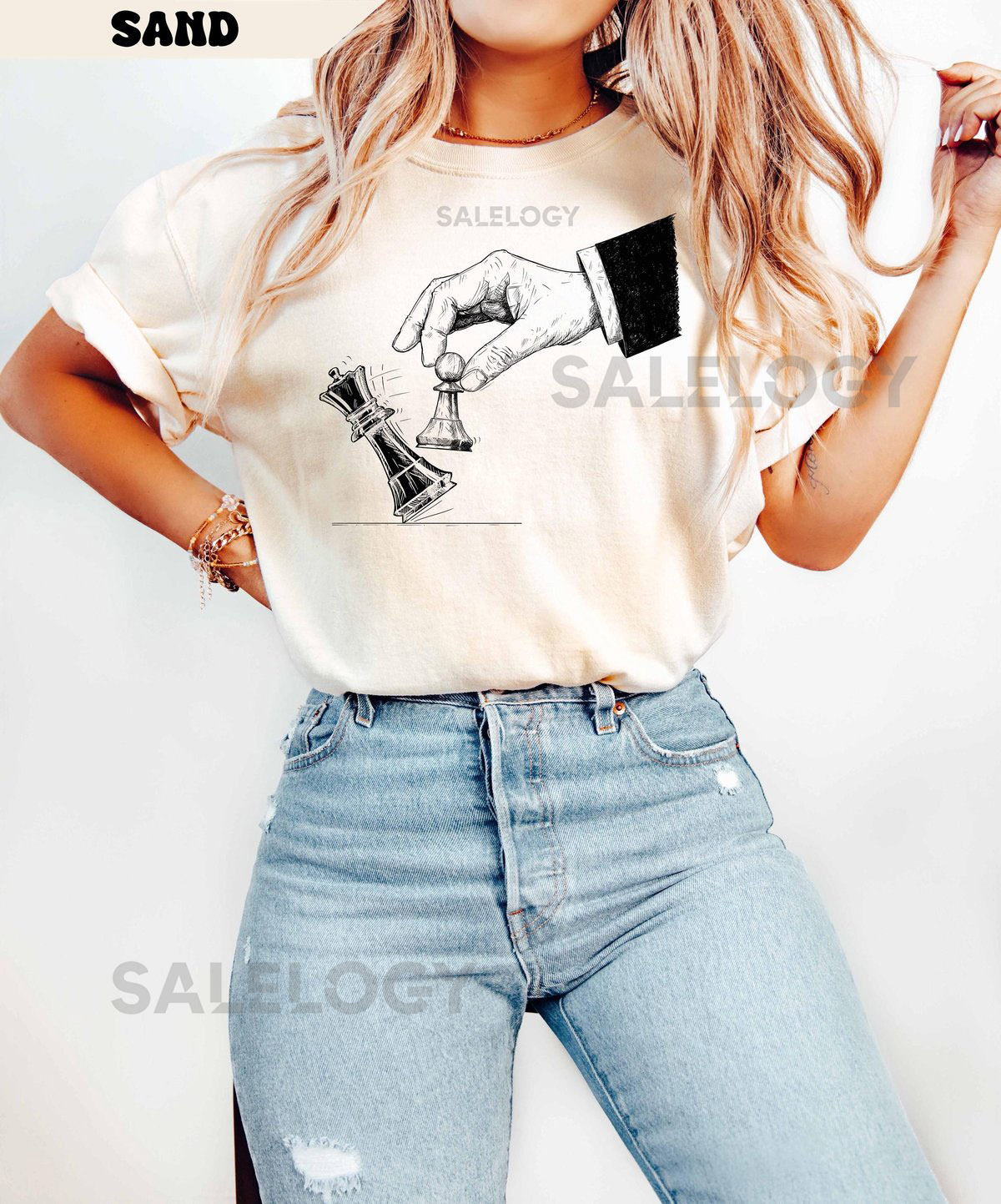 Protest Chess Shirt Pawn Knocks Down King Shirt No Kings In America Shirt Rejecting Kings Shirt Anti Trump Shirt Chess Resist Shirt_356