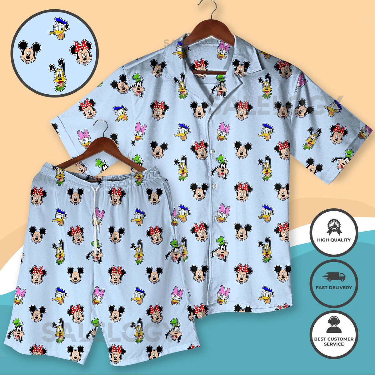 Mickey Hawaii Shirt Mickey Aloha Shirt Hawaiian Shirt Summer Vacation Hawaiian Shirt Mickey Mouse Hawaiian Shirts_156