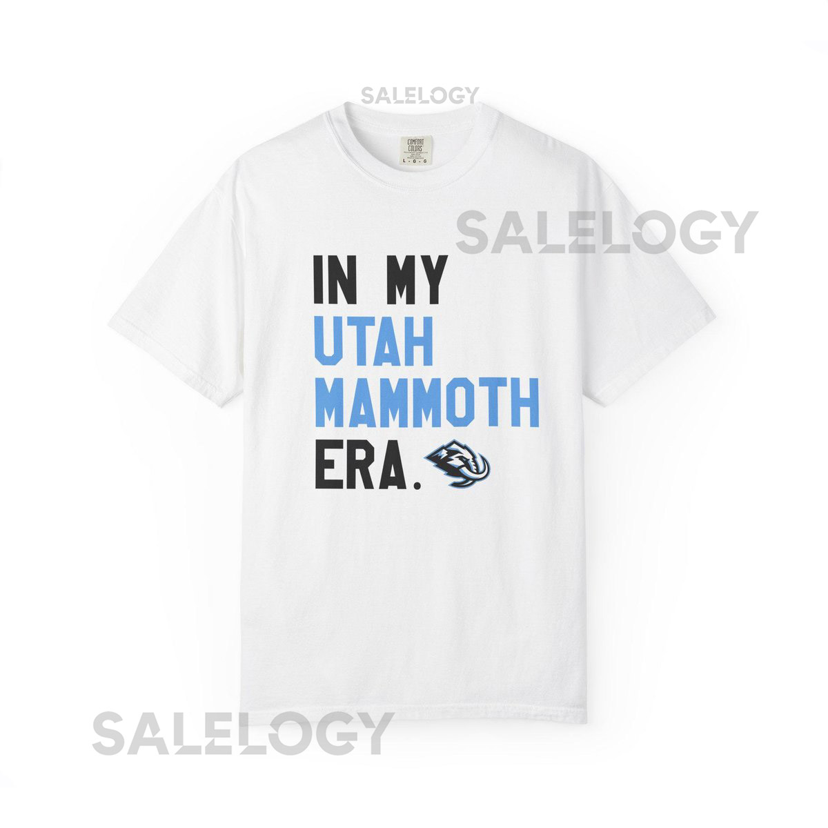 In My Utah Mammoth Hockey Club Era    22    Utah Hockey Taylor Hockey    Unisex Hockey Oversized T Shirt Comfort Colors 1717_222