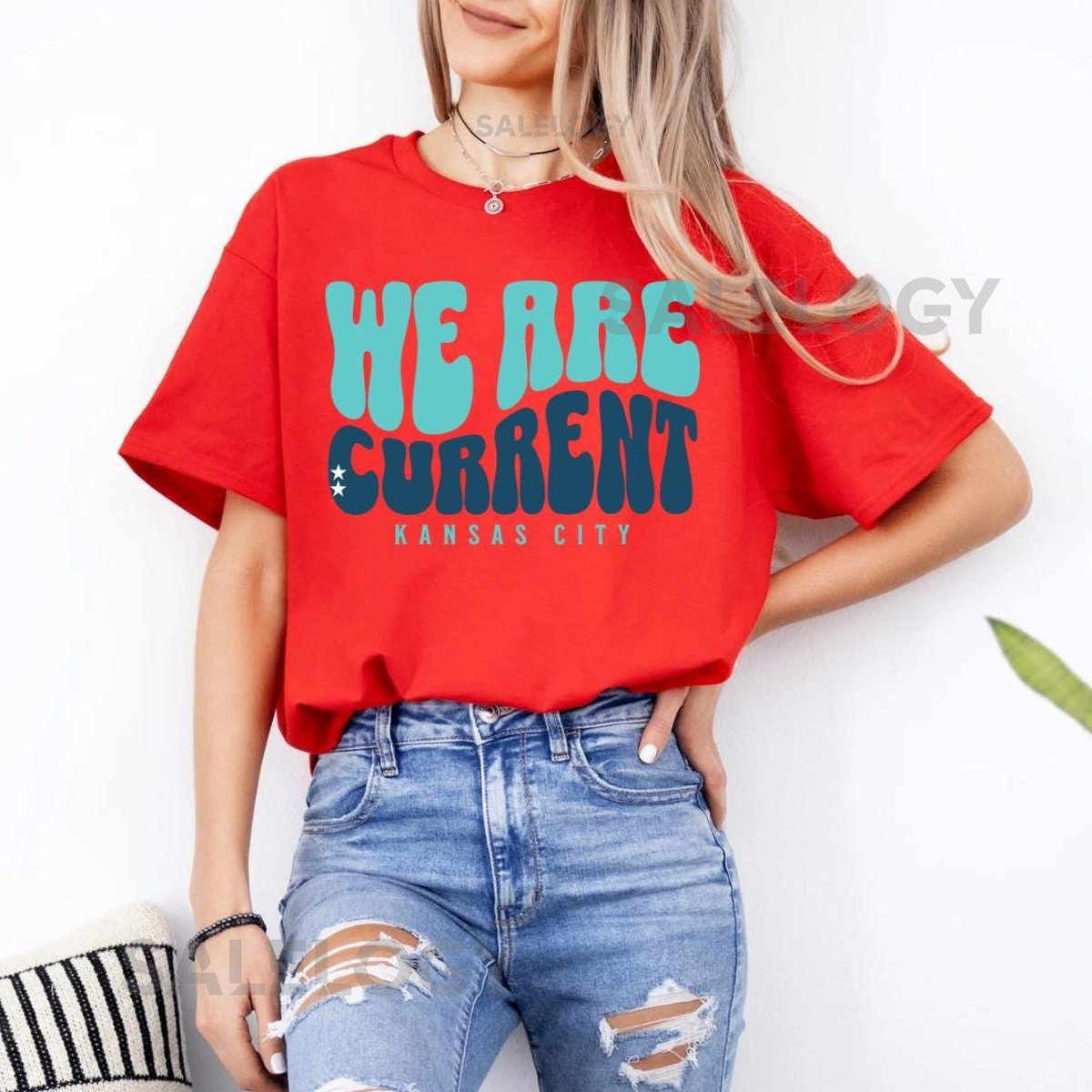 Kansas City Current Soccer Shirt KC Fan Crewneck_374