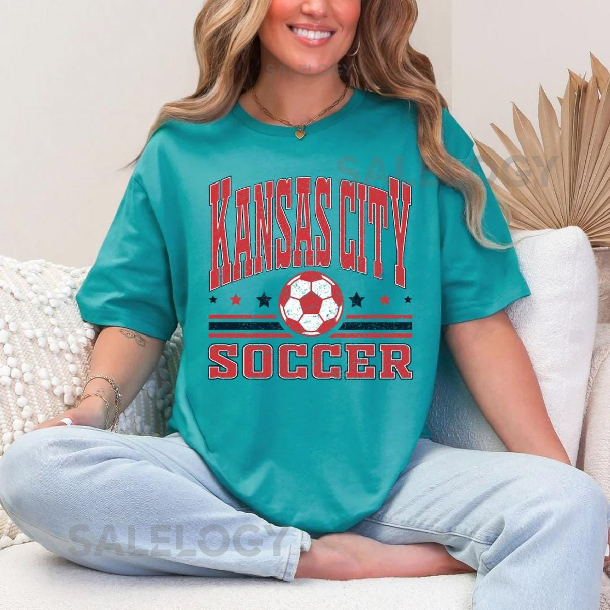 Kansas City Current Soccer Shirt KC Team Crewneck_377