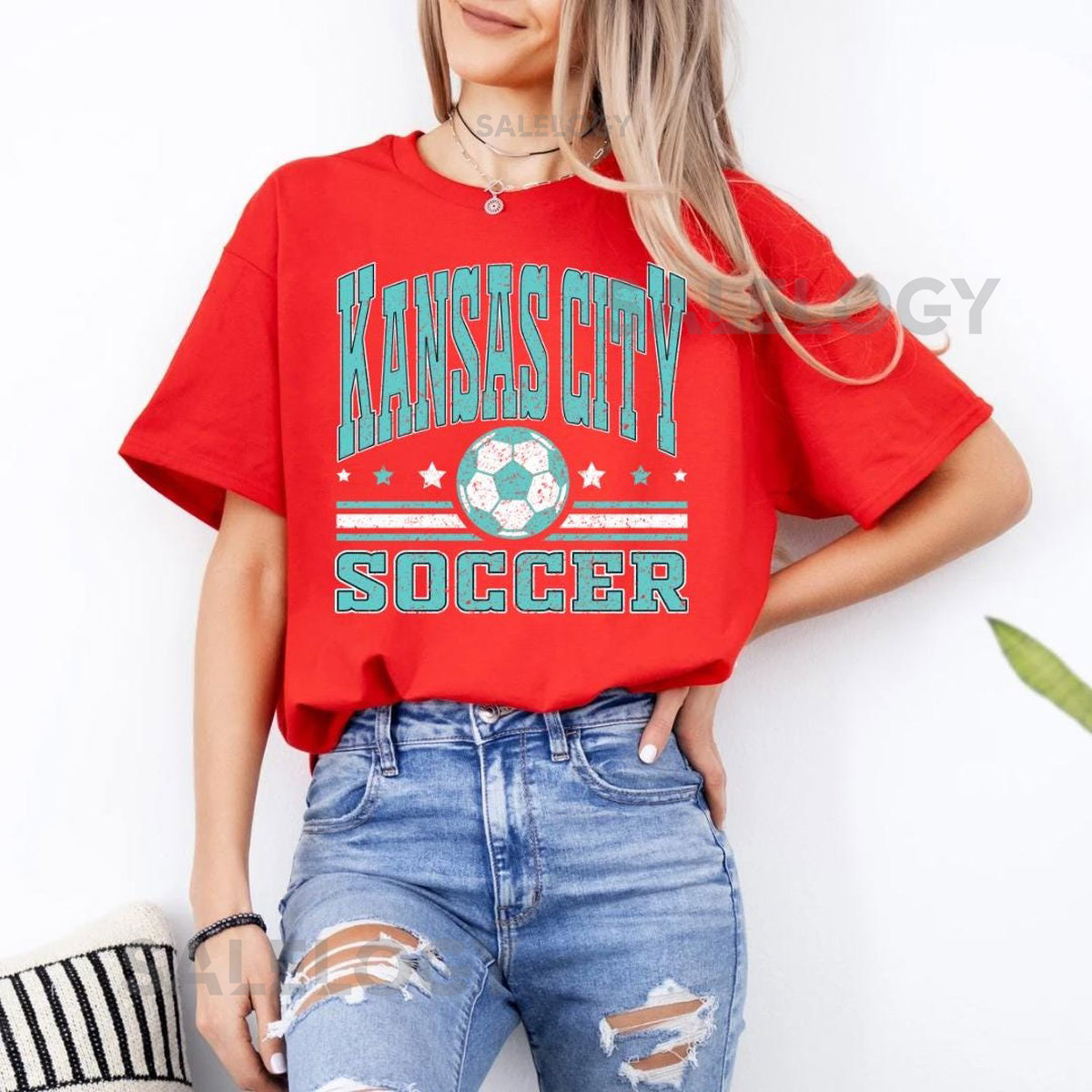Kansas City Current Soccer Shirt KC Team Crewneck_378