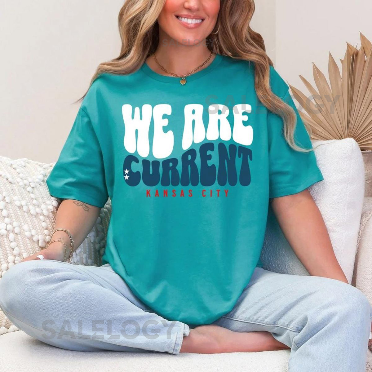 Kansas City Current Soccer Shirt KC Fan Crewneck_375