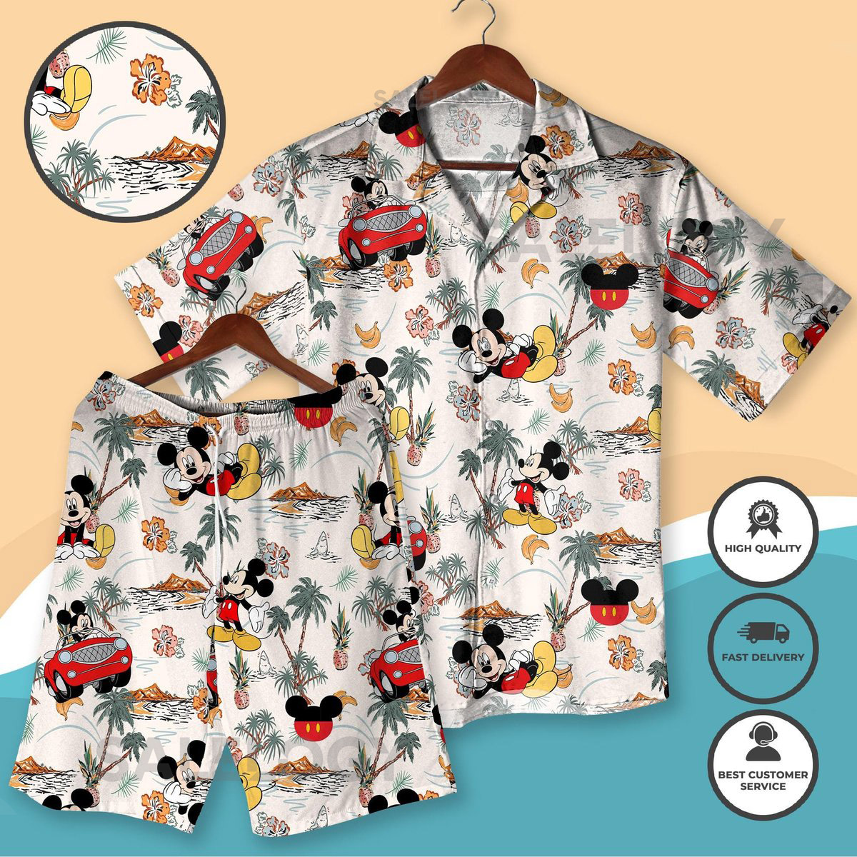 Mickey Mouse Shirt for Men Surfing Mickey Button Up Shirt Movie Shirt Summer Beach Shirt Mickey Aloha Shirt Trip Hawaii Shirt Gifts_184