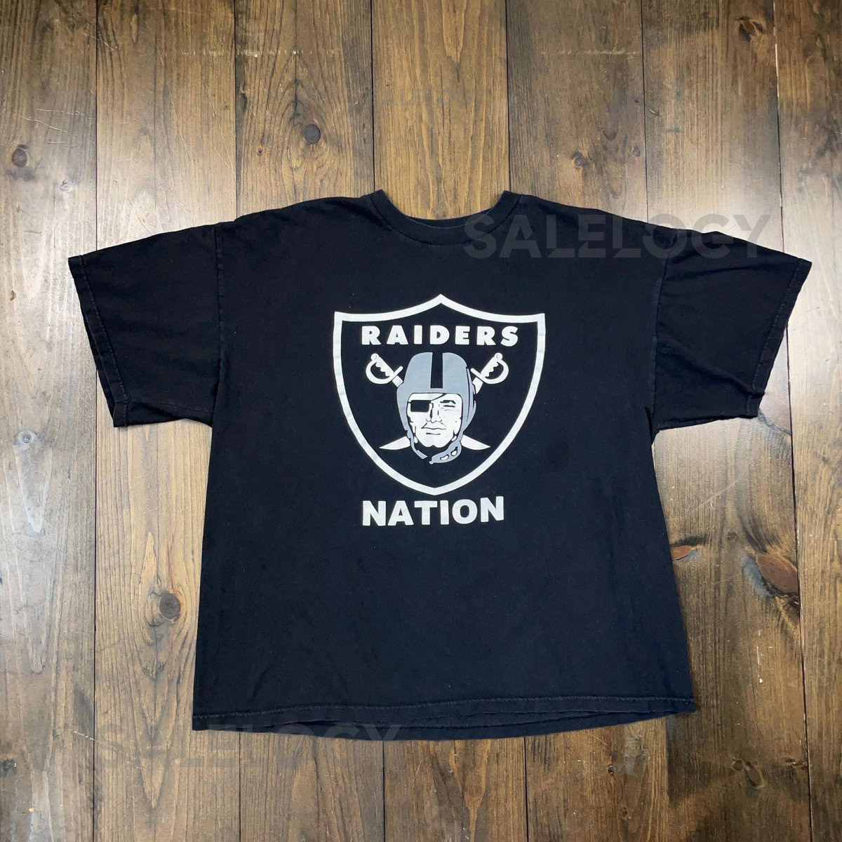 Vintage 1990s Oakland Raiders NFL Football Sportswear Graphic Tee Shirt see description for sizing_780